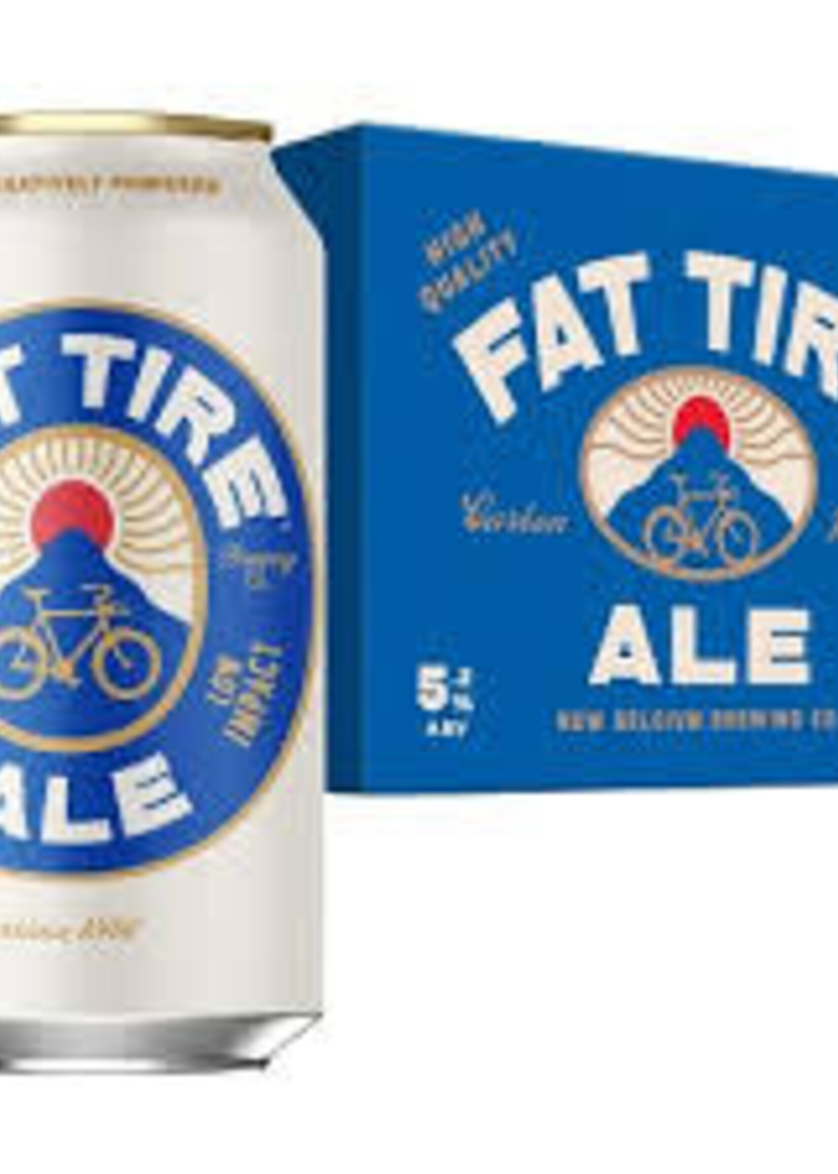 New Belgium Brewing NBB Fat Tire 12 can