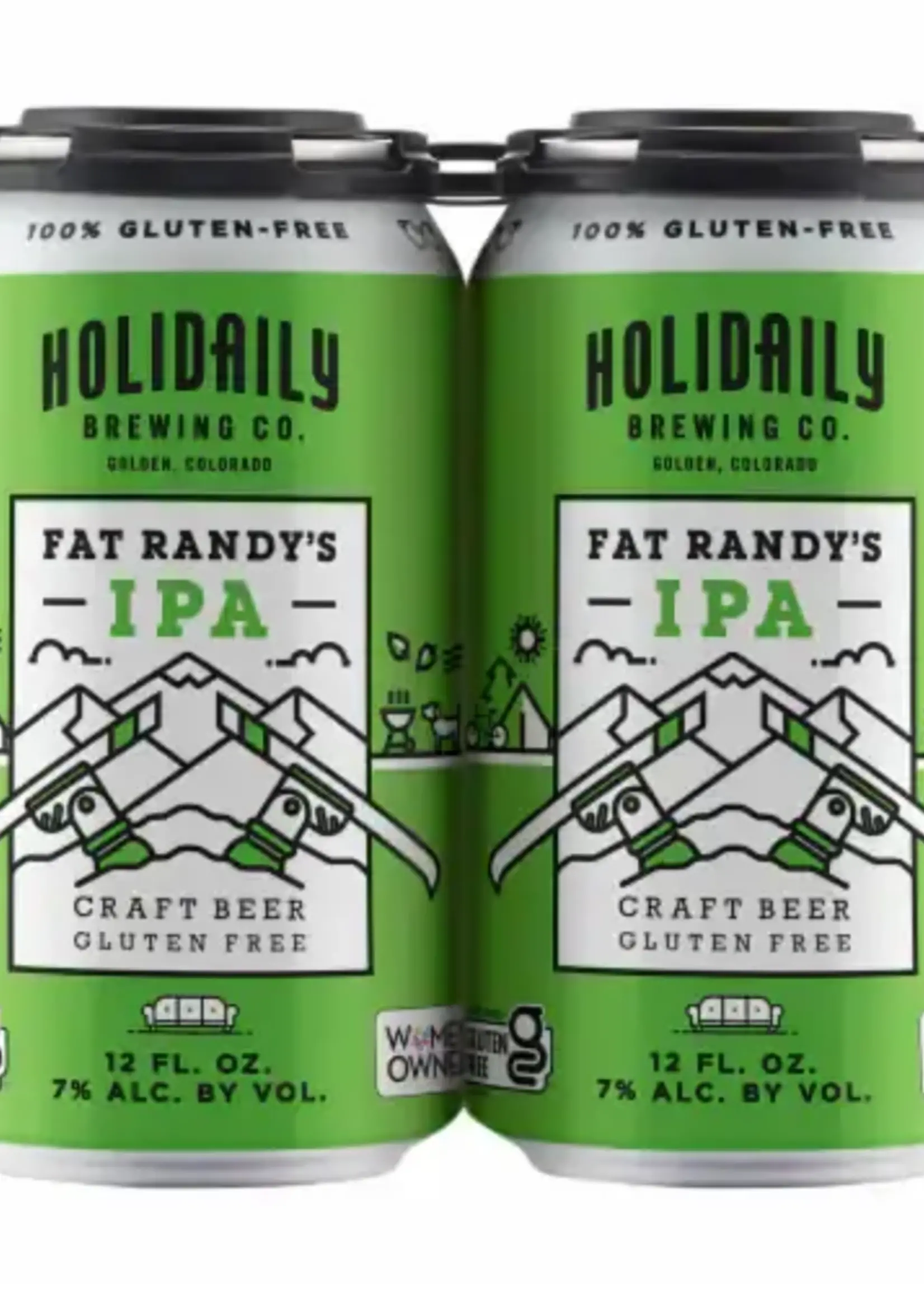 Holidaily Gluten Free Holidaily Fat Randys IPA (Gluten Free) 4 can