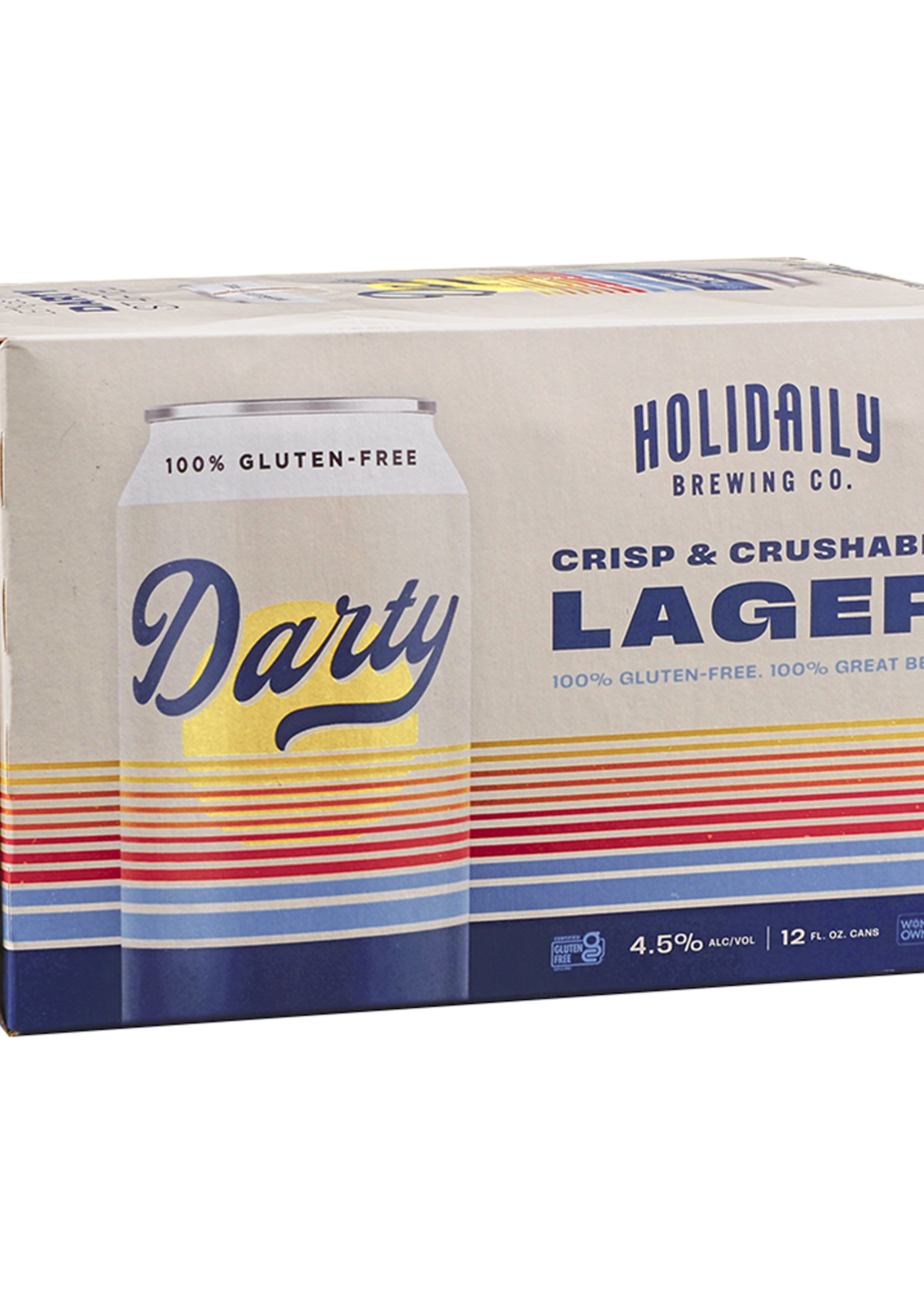 Holidaily Gluten Free Holidaily Darty Lager (Gluten Free) 6 can