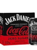 Jack Daniels Jack Daniels Jack & Coke ZERO RTD 4 can
