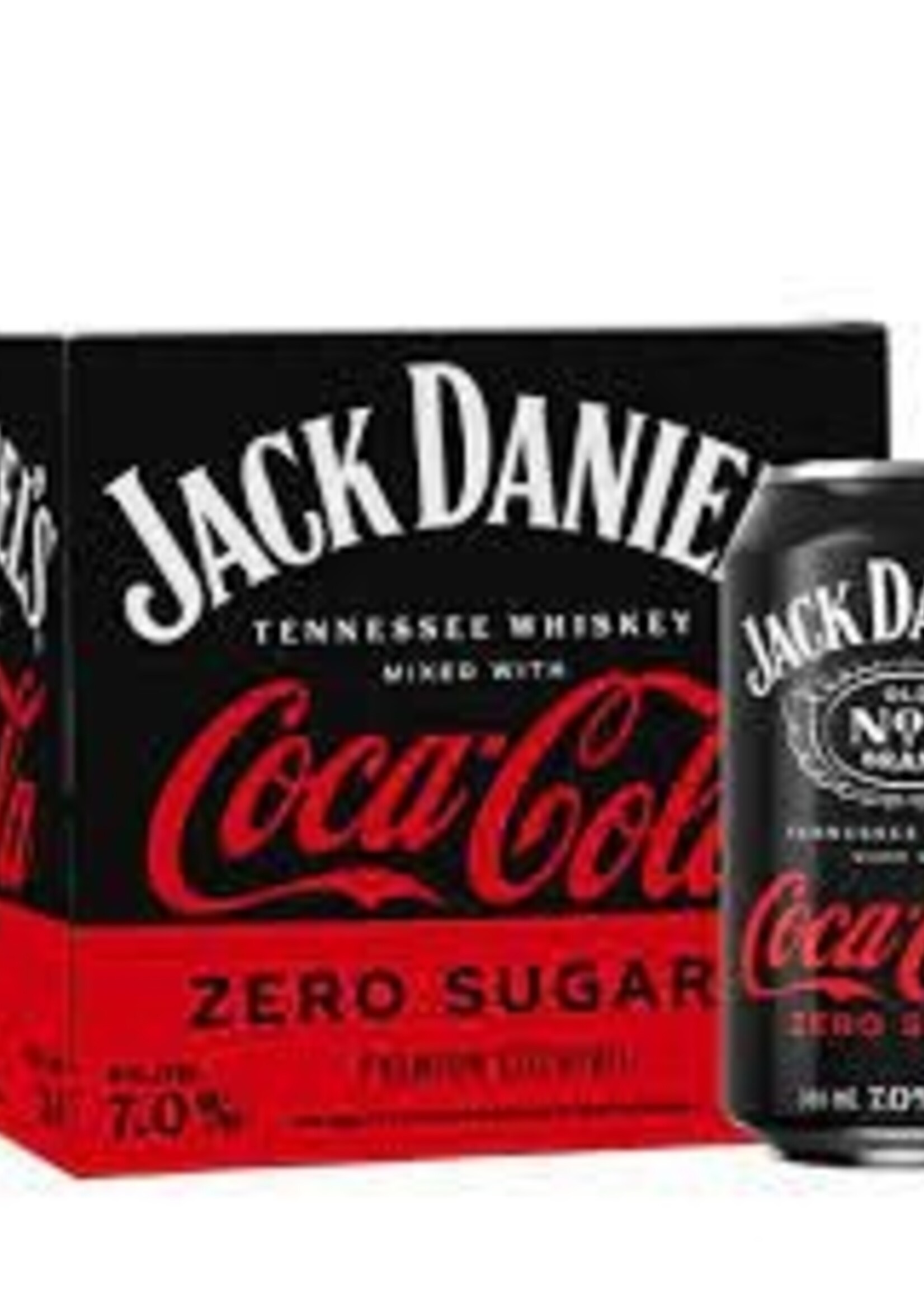 Jack Daniels Jack Daniels Jack & Coke ZERO RTD 4 can