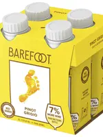 Barefoot Barefoot Mini Tetra Pinot Grigio 200ml 4 Pack