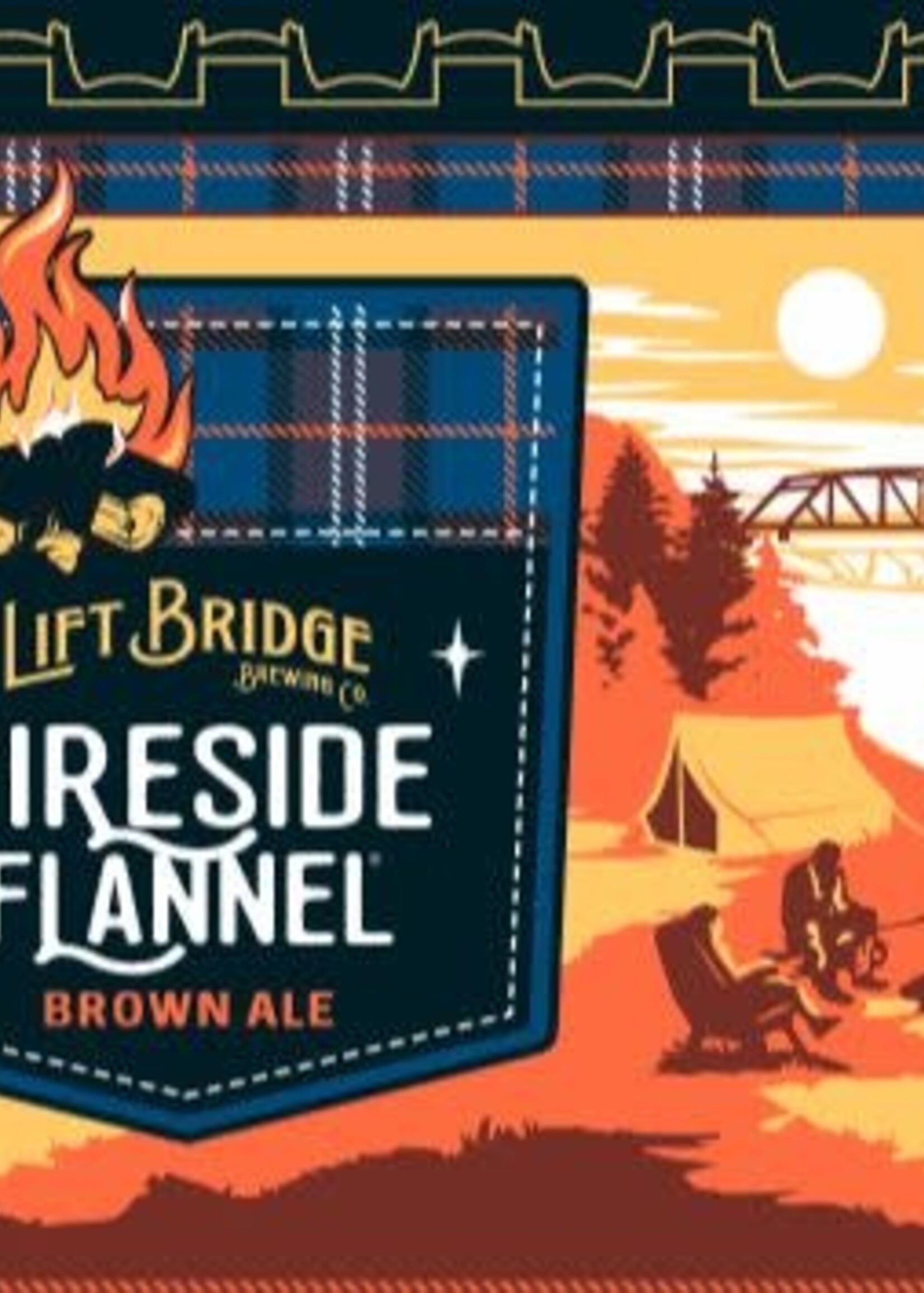Lift Bridge Lift Bridge Fireside Flannel Brown 6 can
