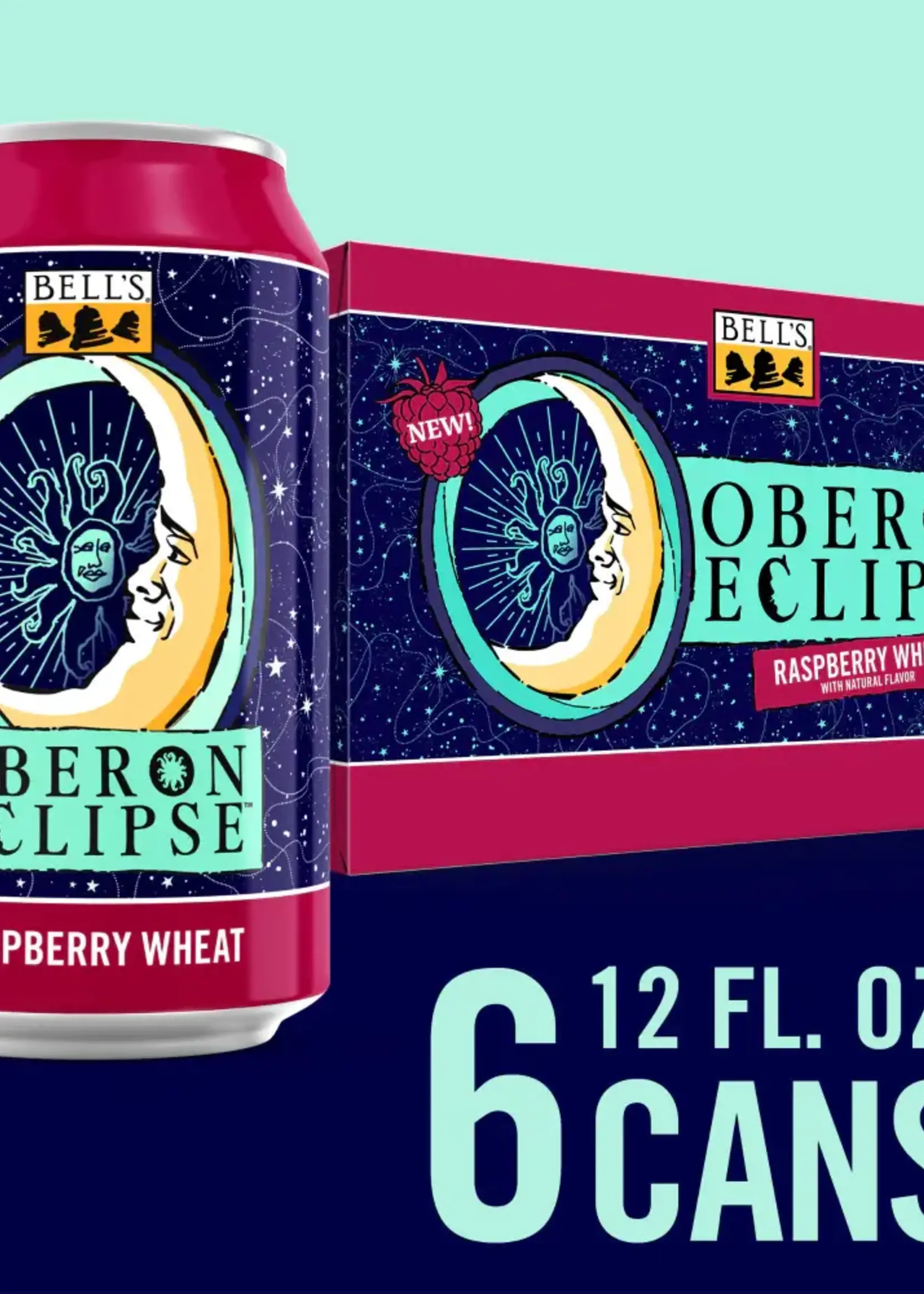 Bell's Brewery Bells Oberon Eclipse Raspberry Ale 6 can