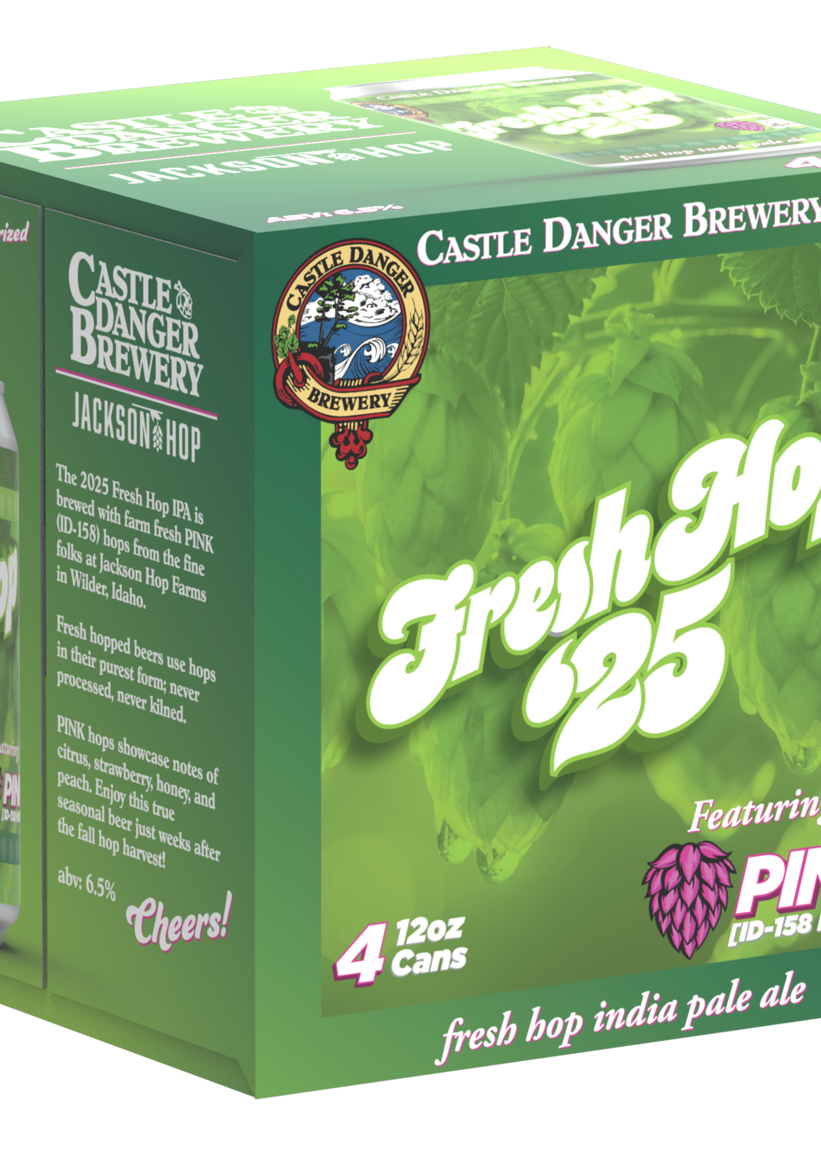 Castle Danger Brewing Co Castle Danger Fresh Hop 2025 4 can