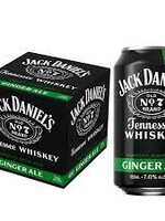 Jack Daniels Jack Daniels Jack & Ginger RTD 4 can