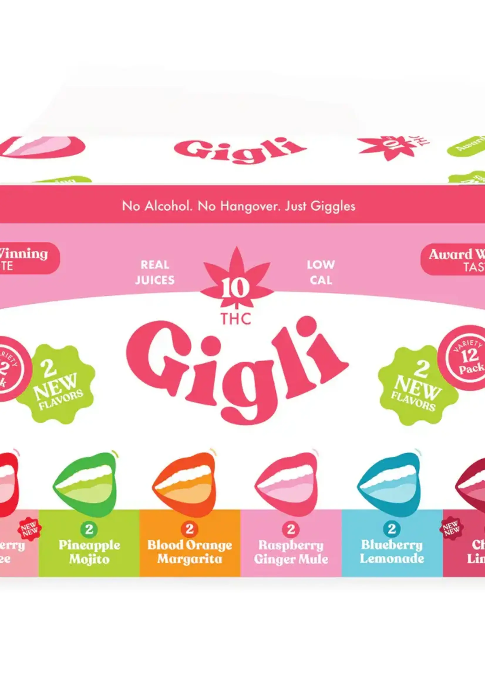 Gigli THC Gigli Variety 10mg THC 12 can