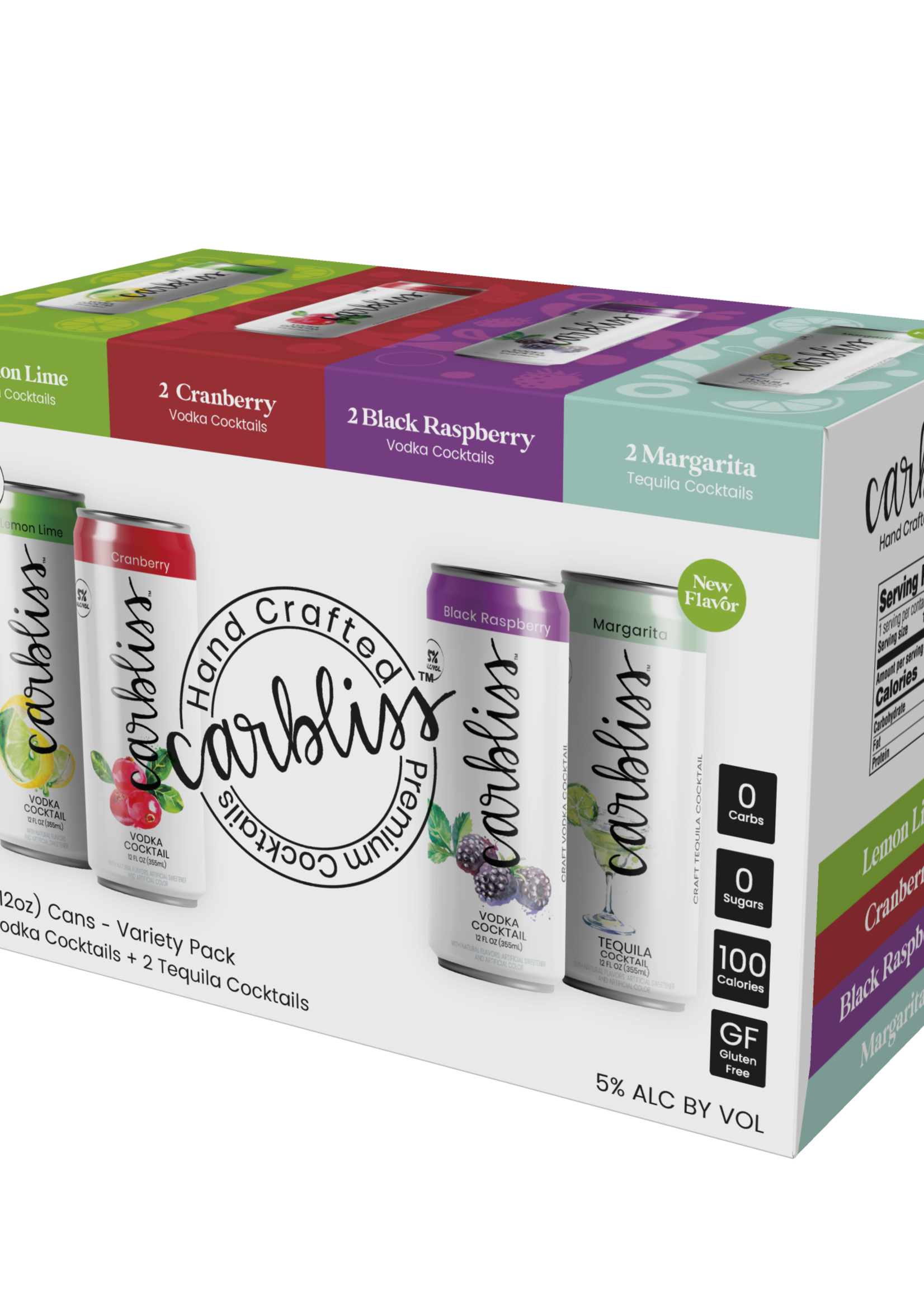 Carbless Carbliss Variety 8 can