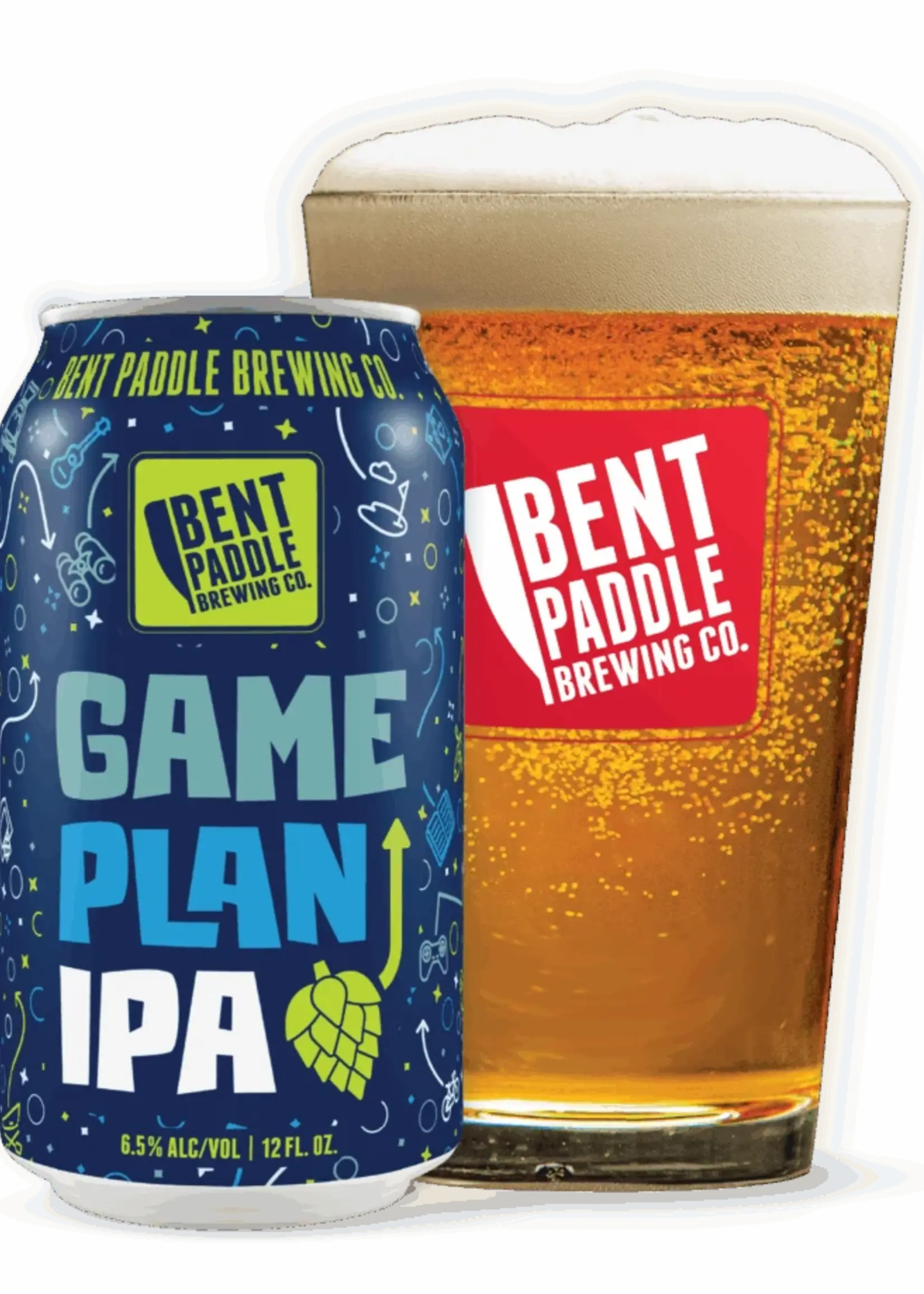 Bent Paddle Brewing Bent Paddle Game Plan IPA 6 can