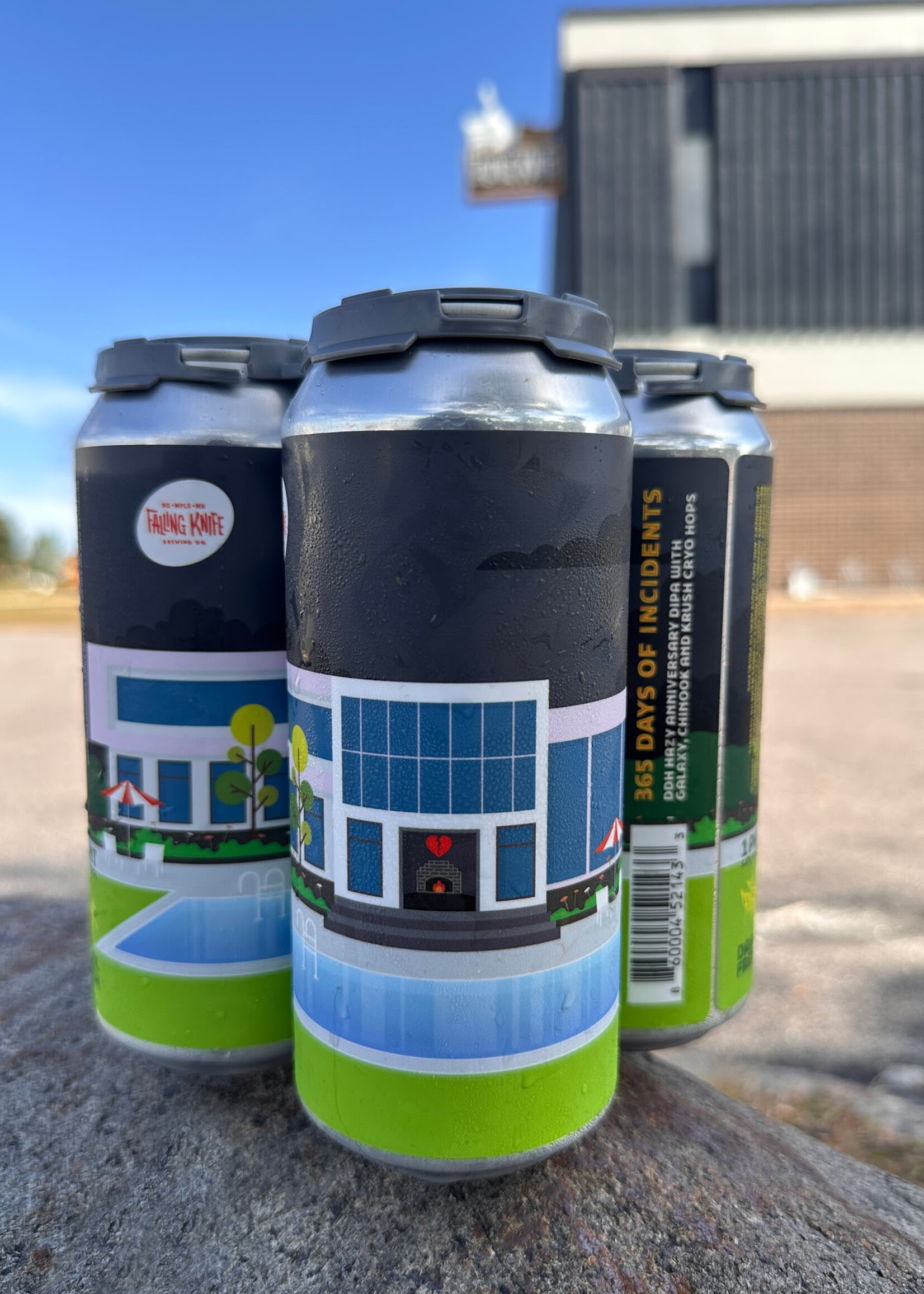 Falling Knife Falling Knife 365 Days of Incidents DDH NE DIPA 4 can