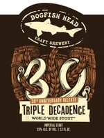 Dogfish Head Dogfish Head Triple Decadence World Wide Stout 2025 single