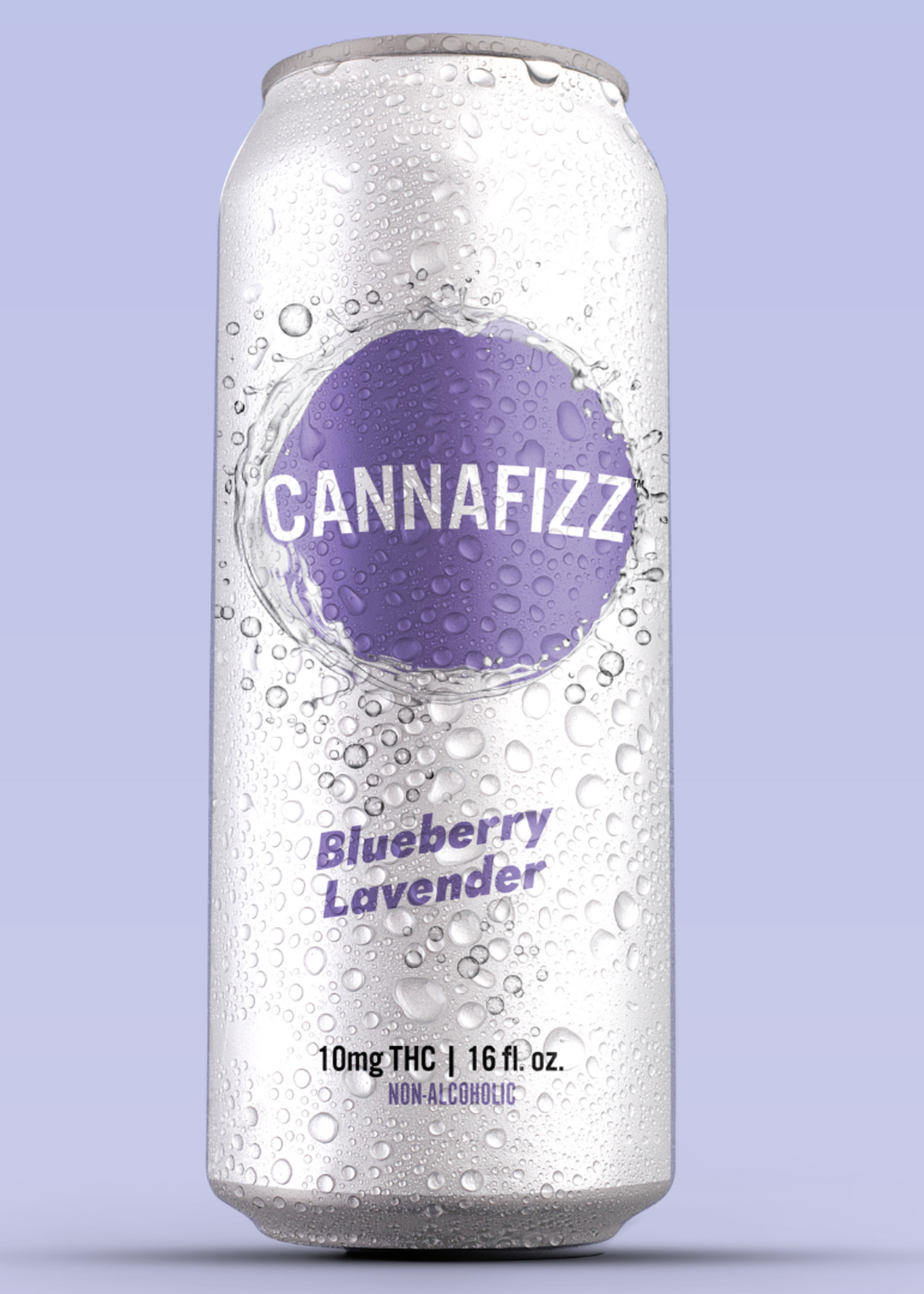 Urban Growler Urban Growler Canna Fizz Blueberry Lavender 10MG THC 4 can