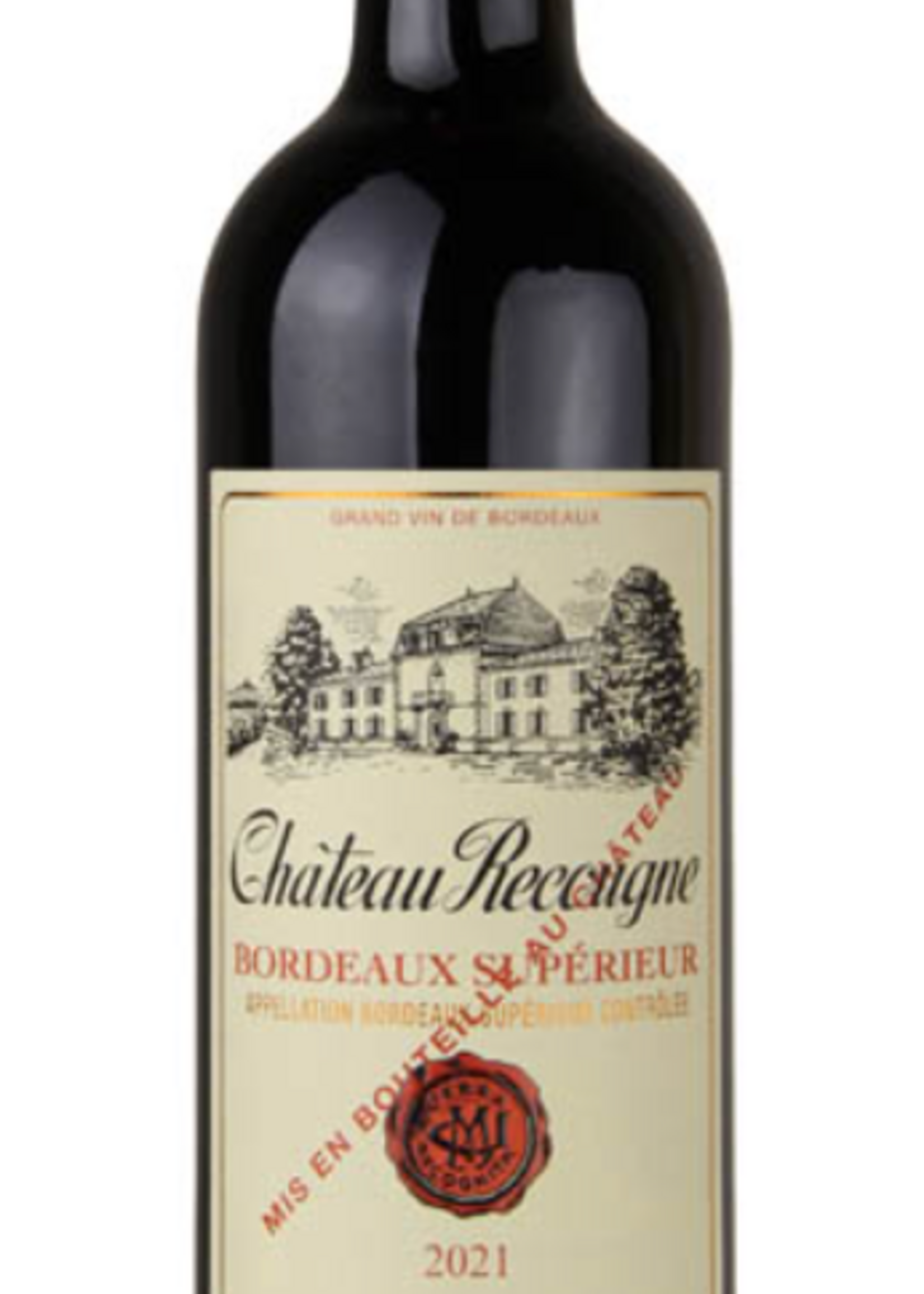 Recougne Chateau Recougne Bordeaux Rouge Superieur