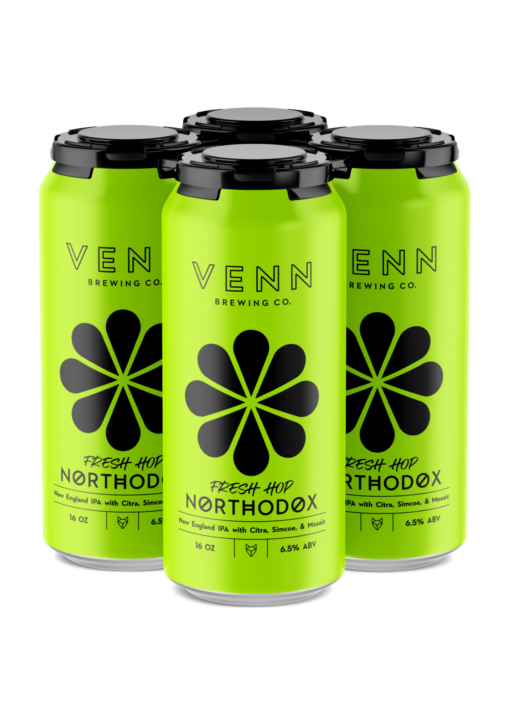 Venn Brewing Venn Brewing Fresh Hop Northodox NE IPA 4 can
