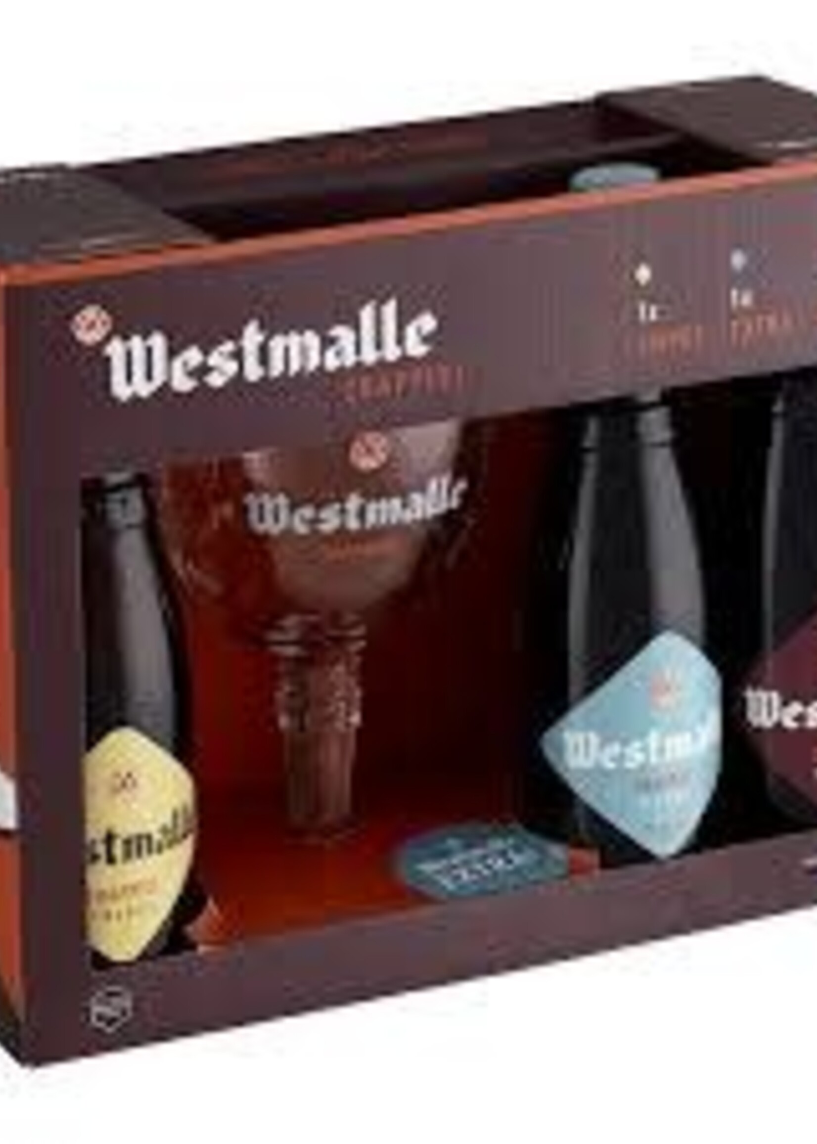 Westmalle Westmalle Trappist Glass Gift Set 3 btl