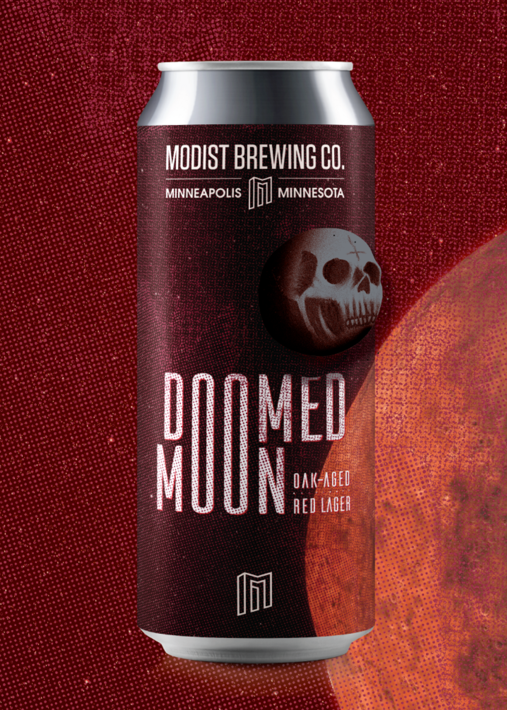 Modist Brewing Company Modist Doomed Moon Oak-Aged Red Lager 4 can