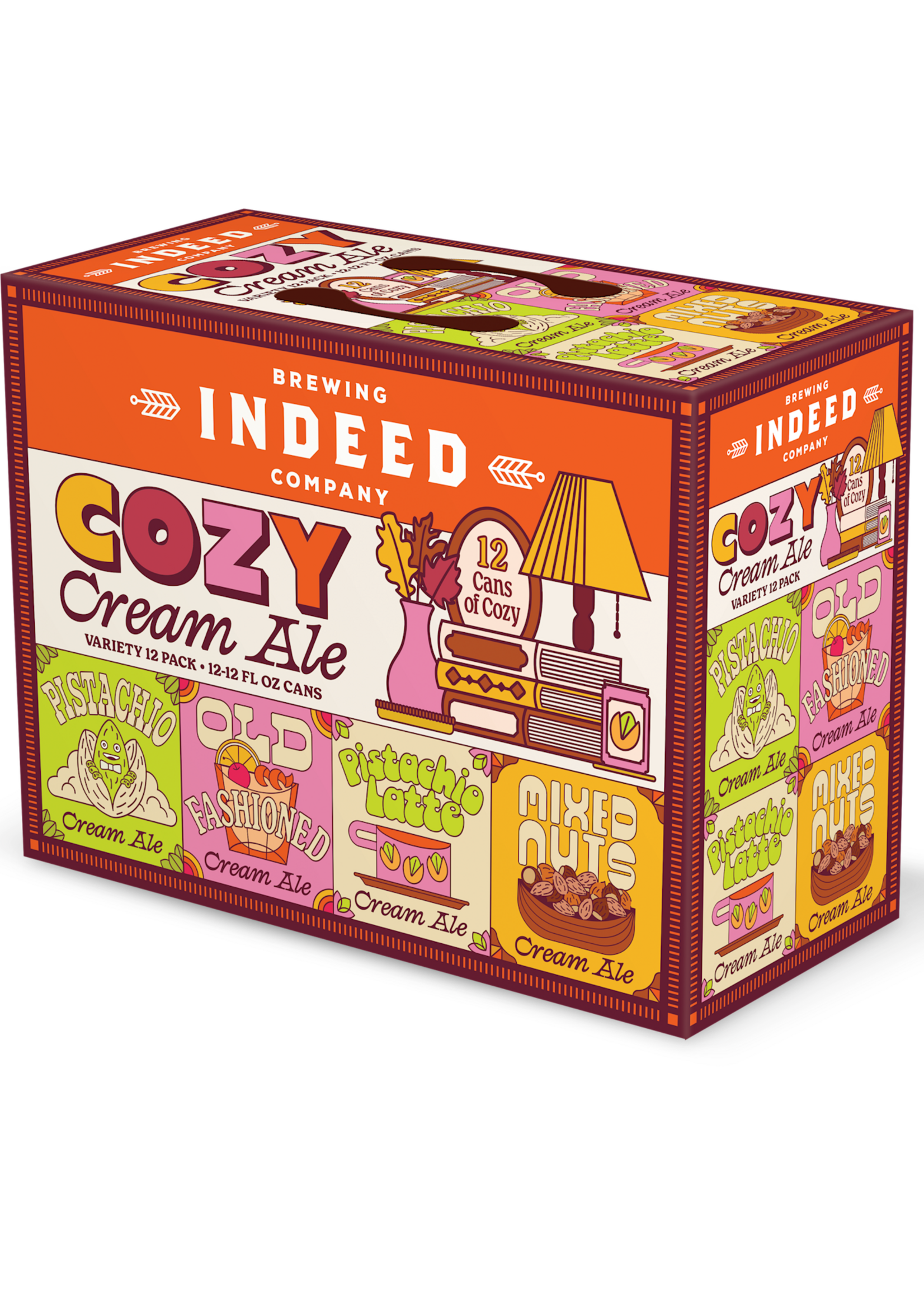 Indeed Indeed Cozy Cream Ale Variety Pack 12 can