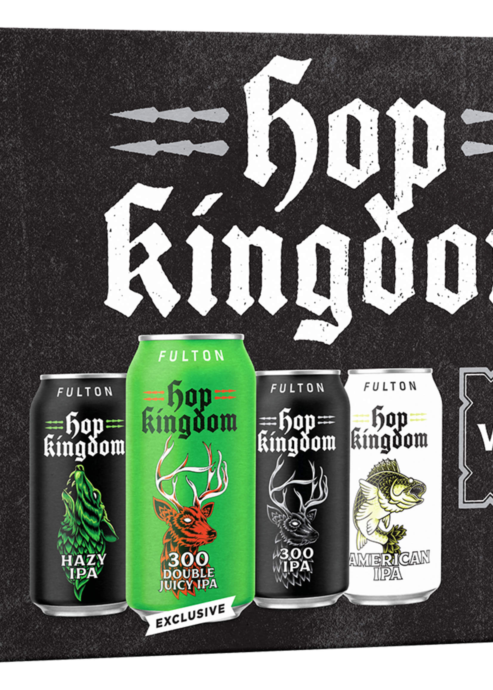 Fulton Beer Fulton Hop Kingdom VARIETY IPA 12 can