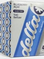 Delta THC Delta Blueberry Acai 10MG THC 4 can