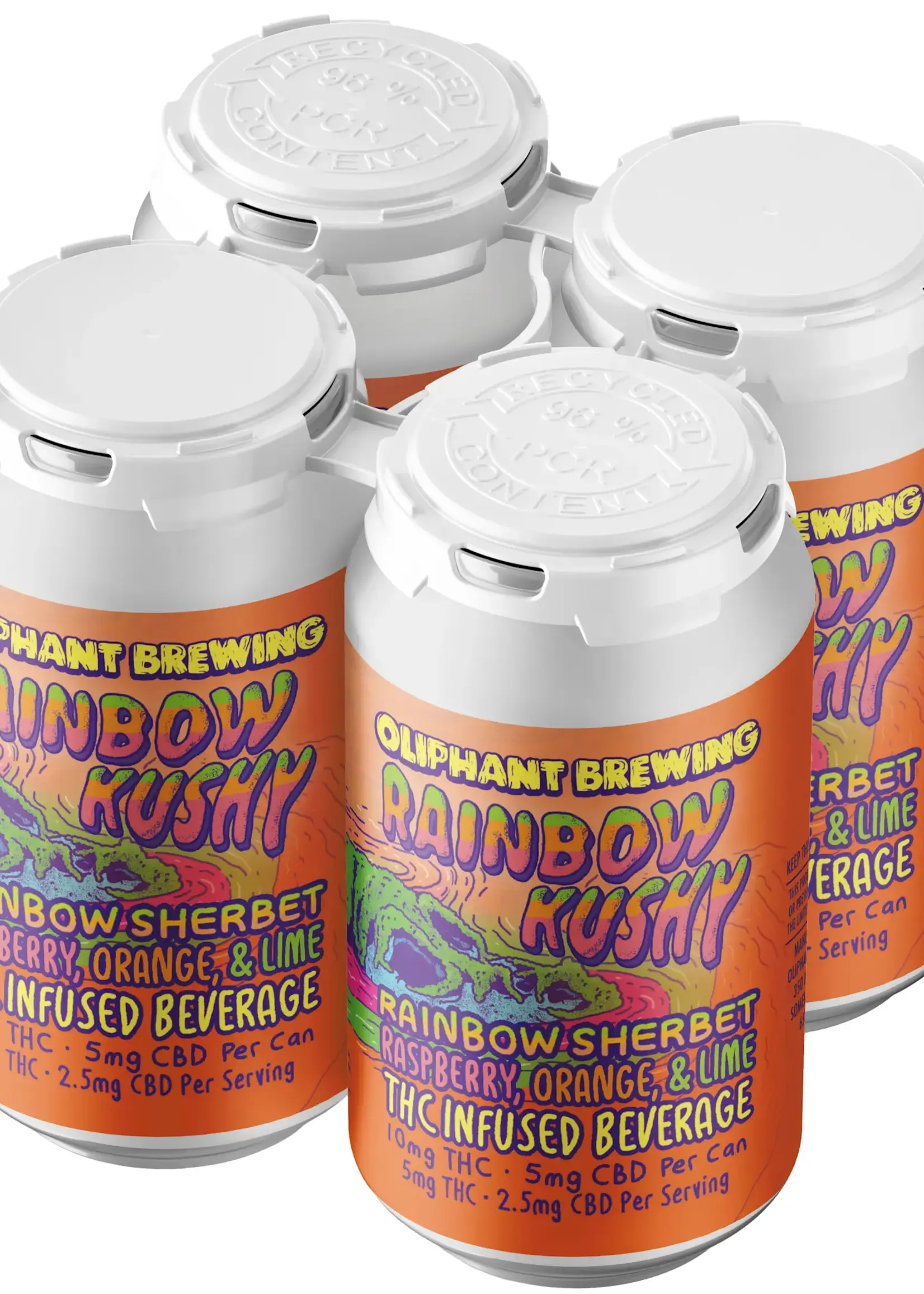 Oliphant Oliphant Rainbow Kushy 10mg THC/5mg CBD 4 can