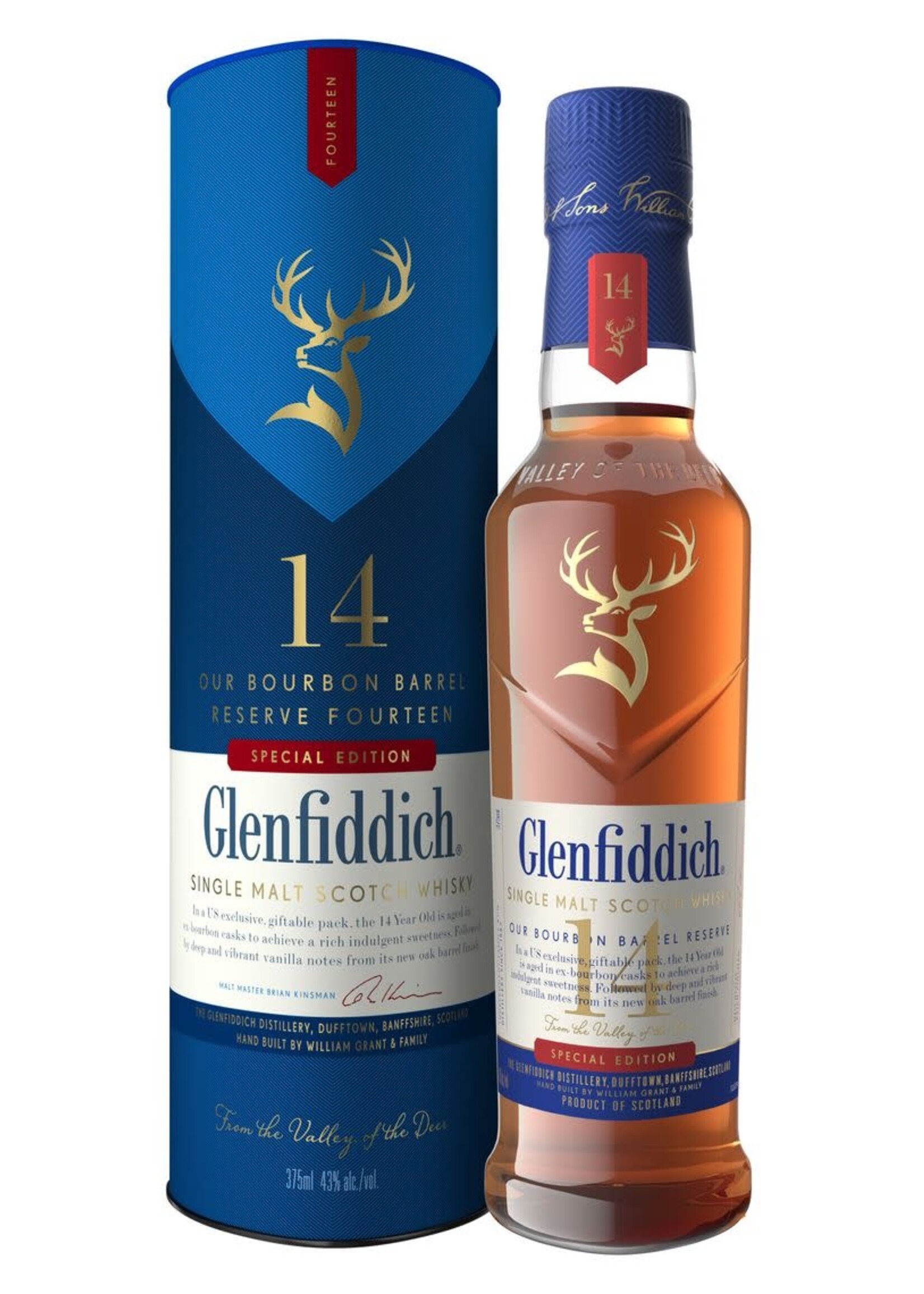 Glenfiddich Glenfiddich 14 Year Bourbon Barrel Reserve 375ml
