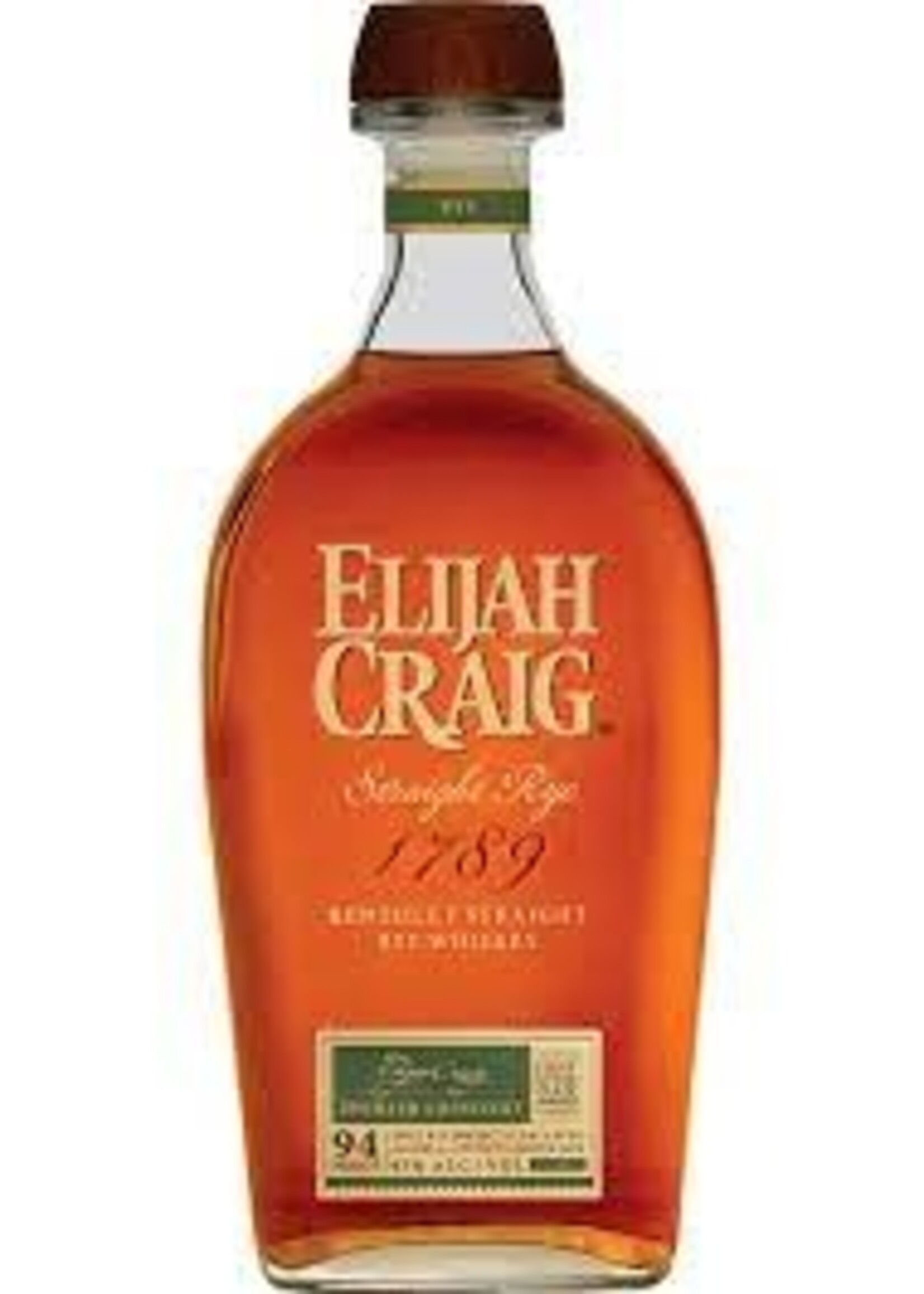 Elijah Craig Elijah Craig Straight Rye 750ml