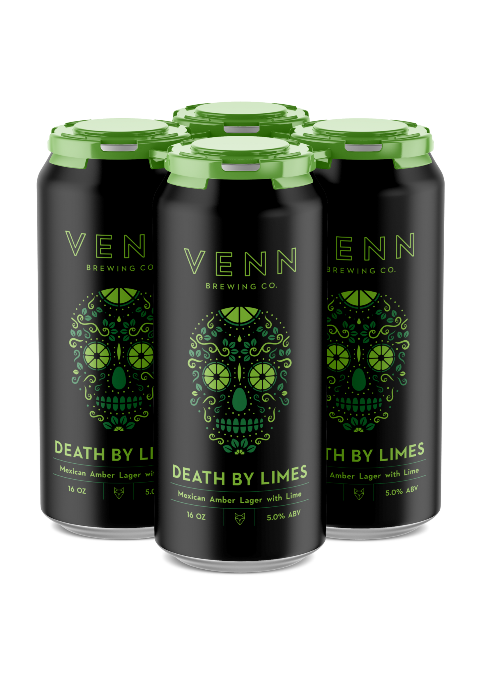 Venn Brewing Venn Brewing Death By Limes Mexican Lager 4 pack