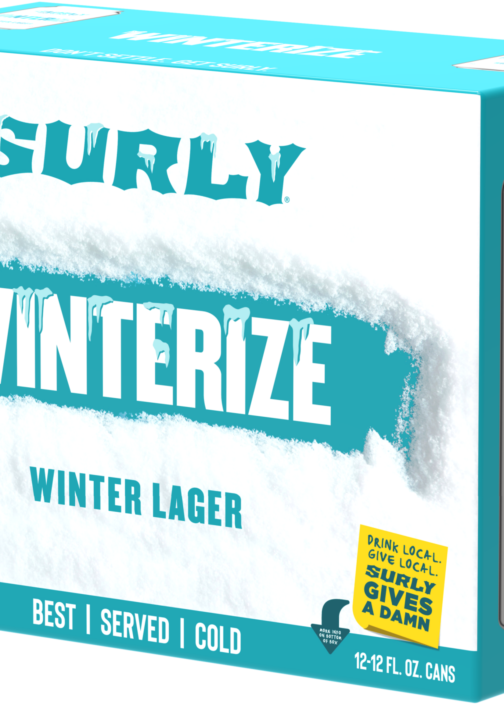 Surly Brewing Co Surly Winterize Winter Lager 12 can