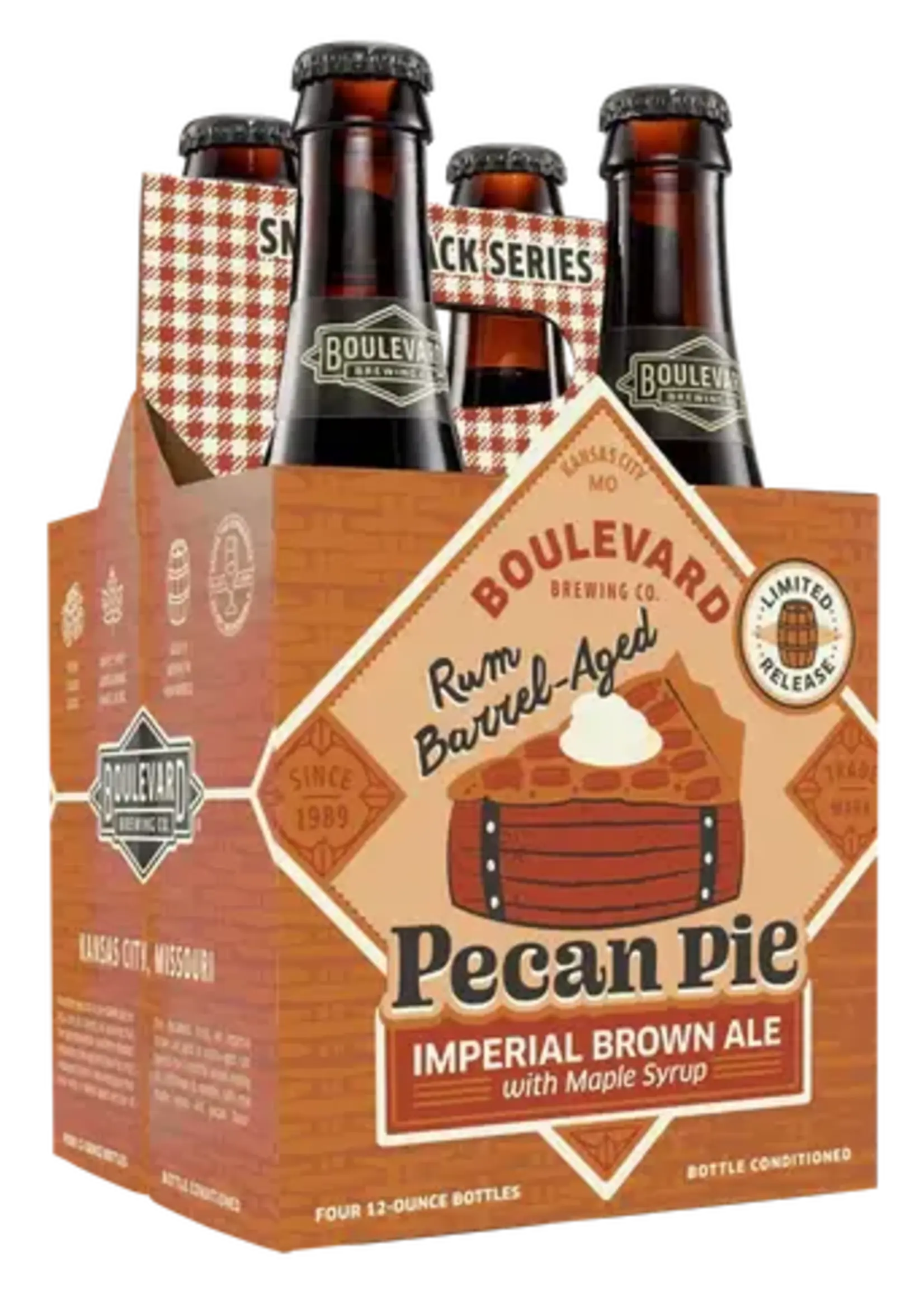 Boulevard Brewing Boulevard Rum Barrel Aged Pecan Pie 4 can