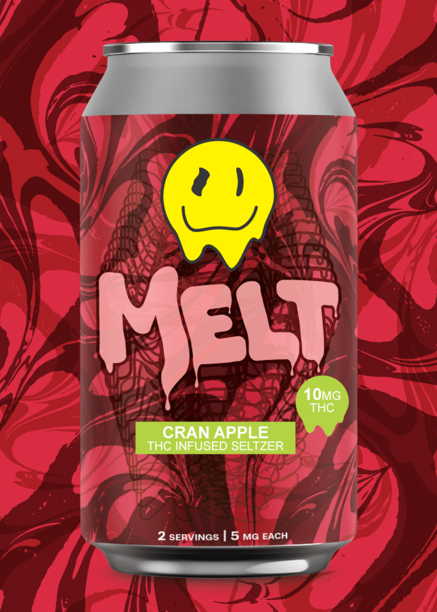 Modist Brewing Company Modist Melt Cran Apple 10MG THC 12oz 4 can