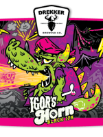 Drekker Drekker Igor's Horn Black IPA 4 can