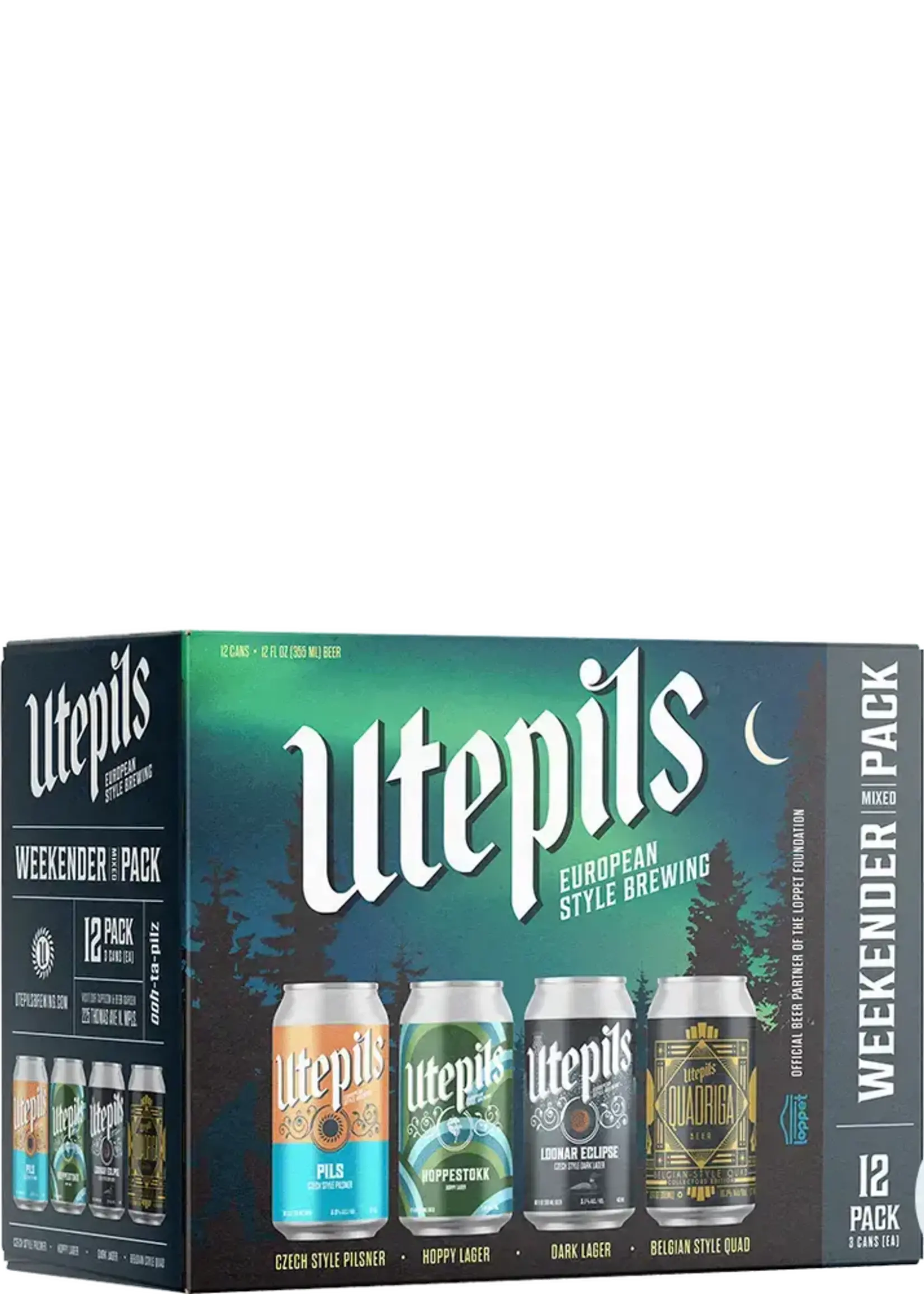 Utepils Utepils Weekender Winter Mixed Pack 12 can
