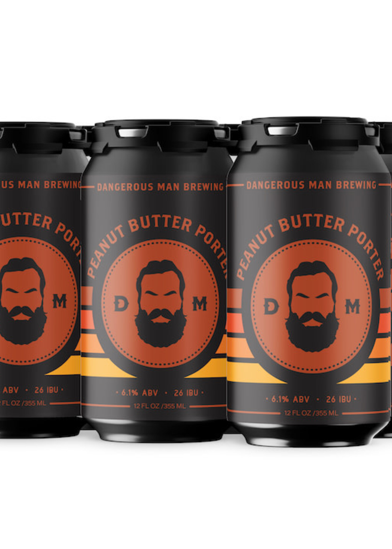 Dangerous Man Brewing Dangerous Man Brewing Peanut Butter Porter 6 can