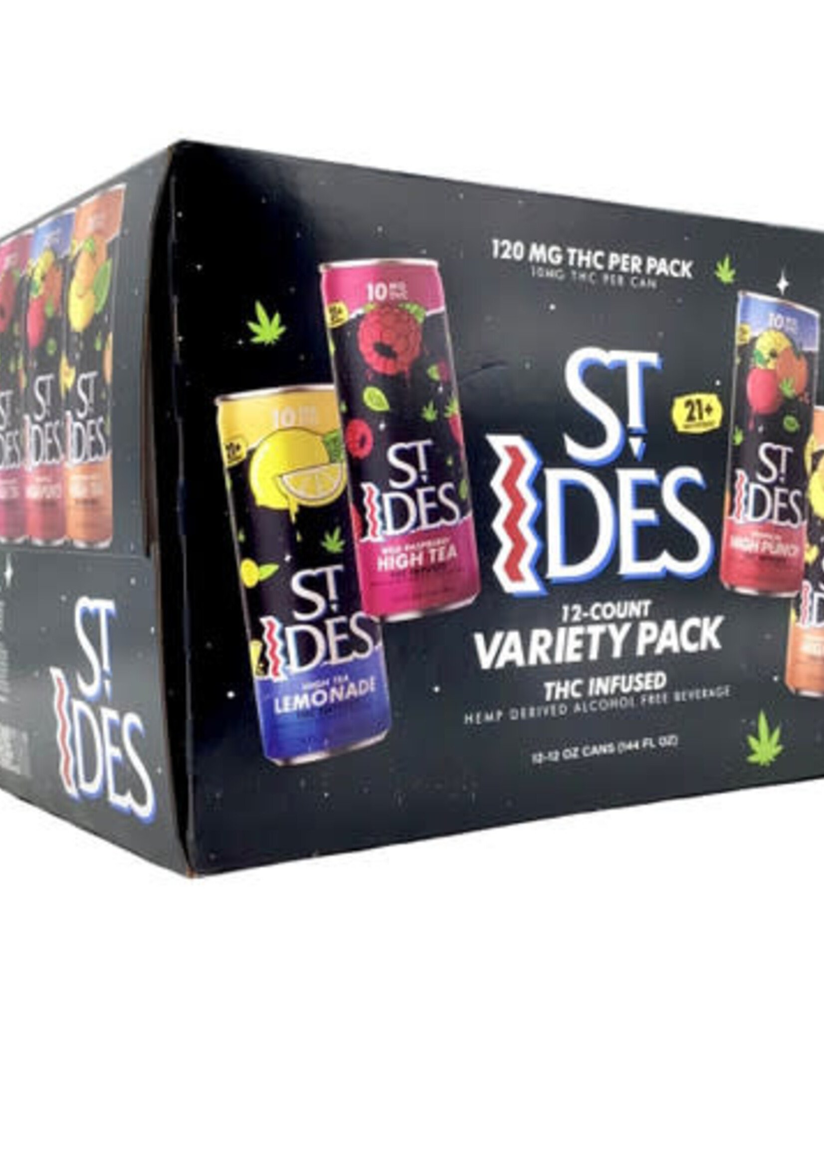 St. Ides St Ides High Variety 10MG THC 12 can