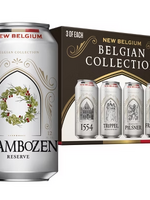 New Belgium Brewing NBB Belgian Collection Variety 12 can