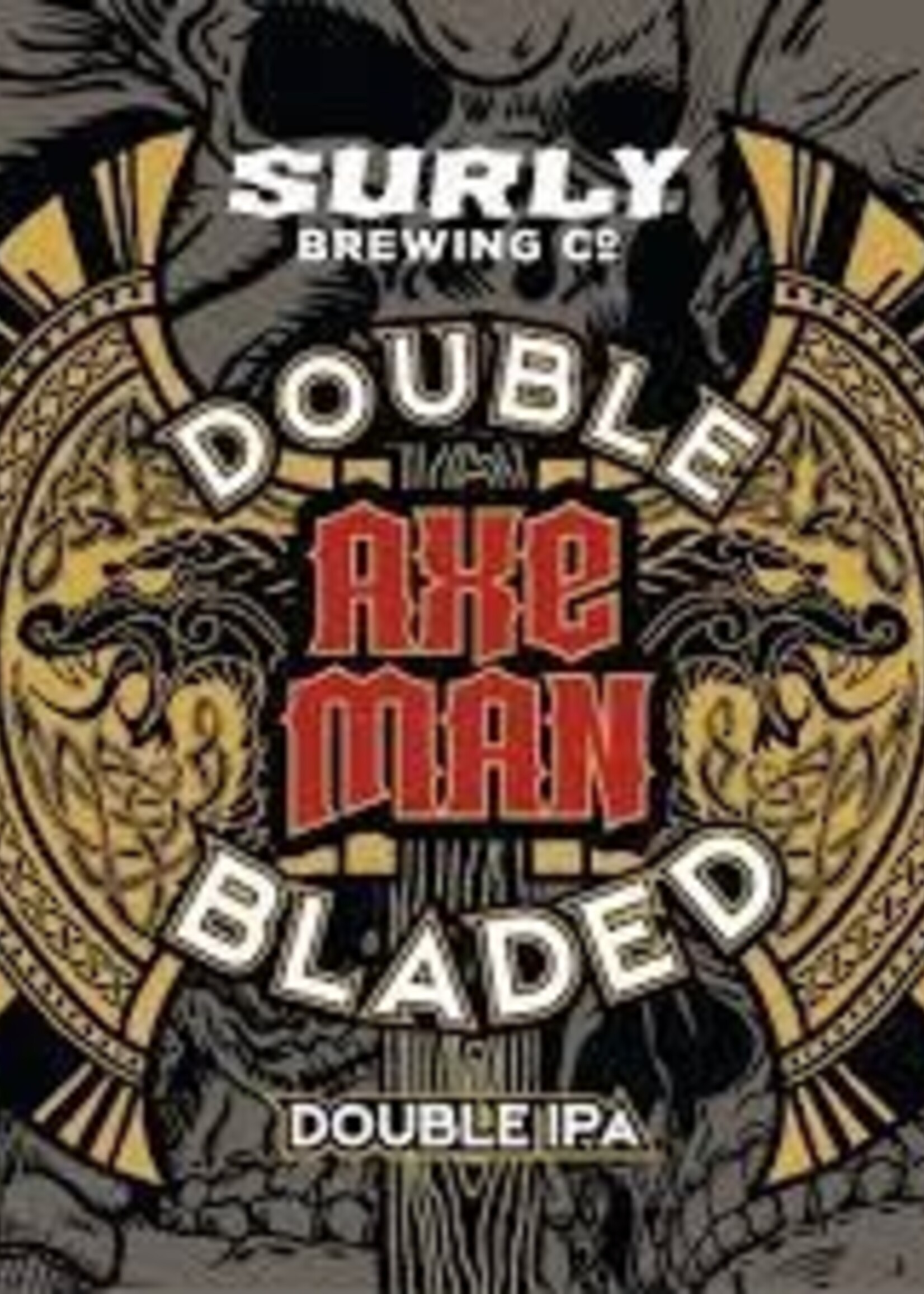 Surly Brewing Co Surly Double Bladed Axe Man IIPA 4 can *LIMIT 1*