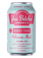 You Betcha! You Betcha Hibiscus Spearmint Tea 5MG THC / 10MG CBD 4 can