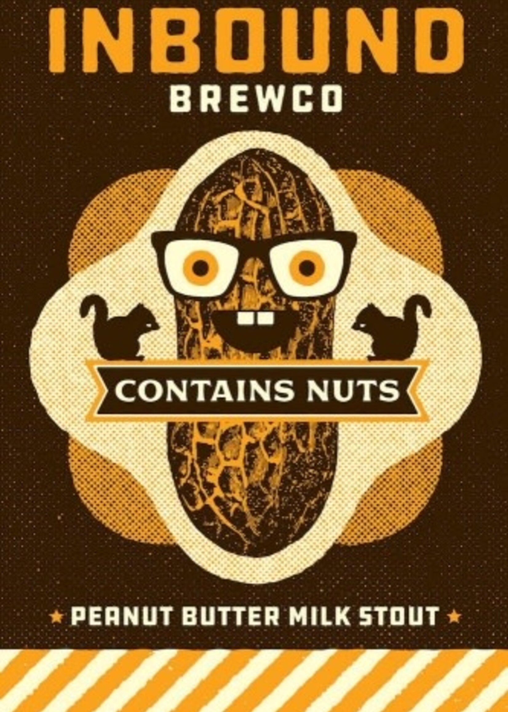 Inbound BrewCo Inbound BrewCo Contains Nuts Peanut Butter Milk Stout 4 can