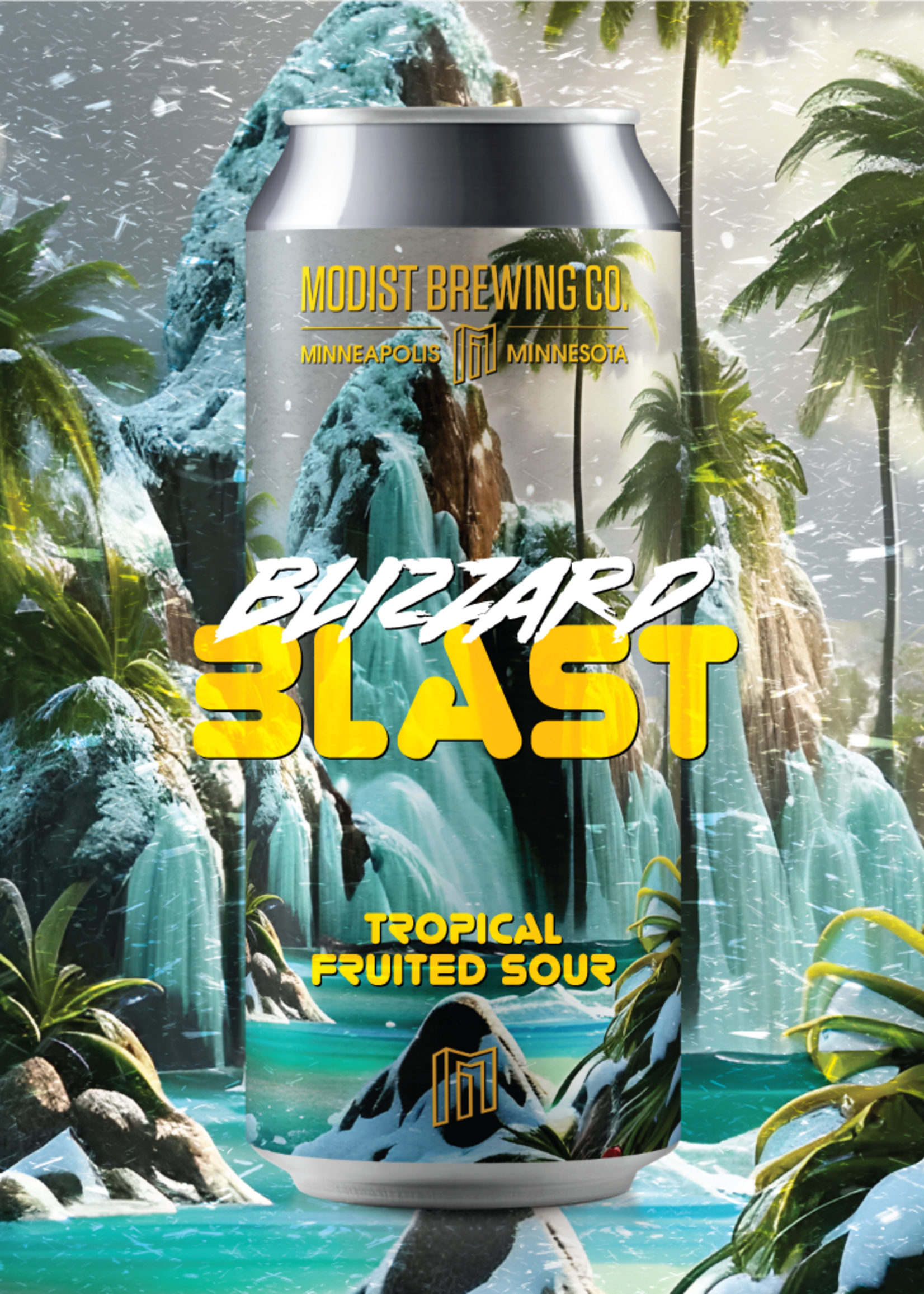 Modist Brewing Company Modist Blizzard Blast Tropical Fruited Sour 4 can