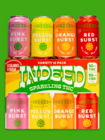 Indeed Indeed Burst Variety 10MG THC / 10MG CBD 12 can