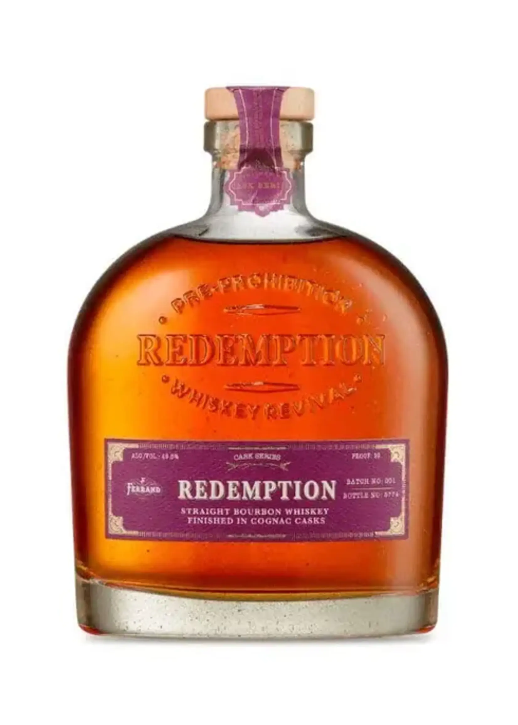 Redemption Whiskey Redemption Cognac Cask Finished Bourbon 750ml