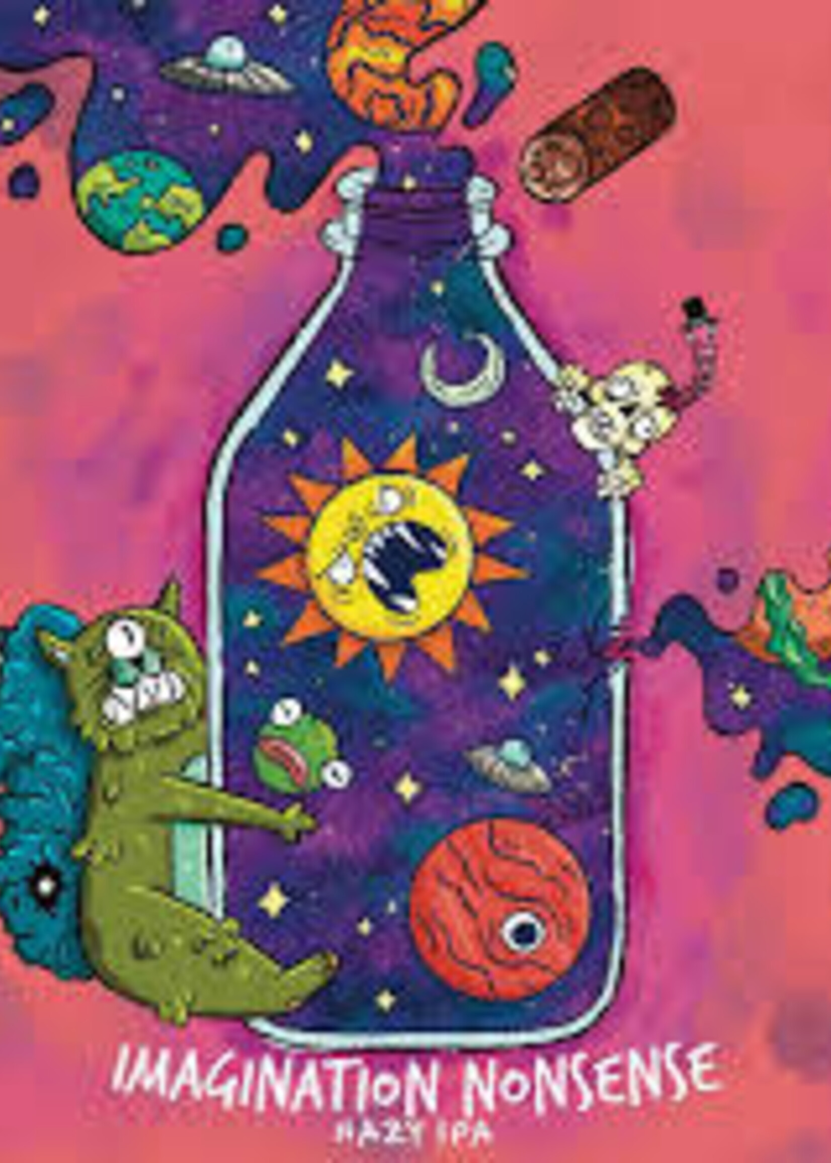 Brewing Projekt Brewing Projekt Imagination Nonsense Hazy IPA 4 can