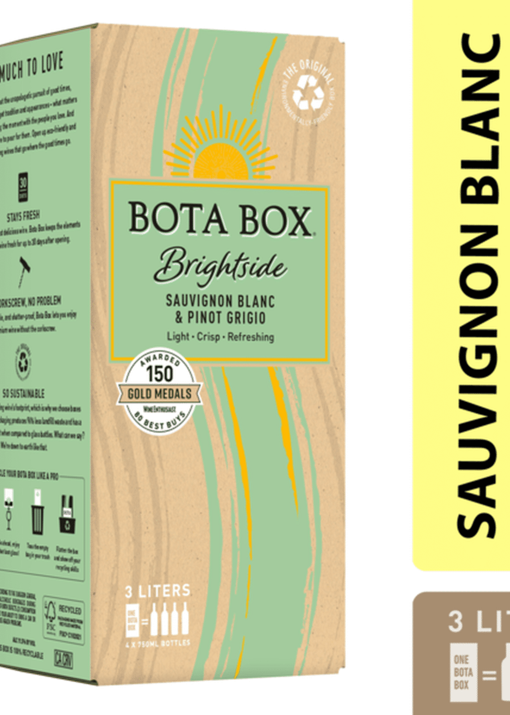 Bota Box Bota Box Brightside Sauv Blanc & Pinot Grigio 3L