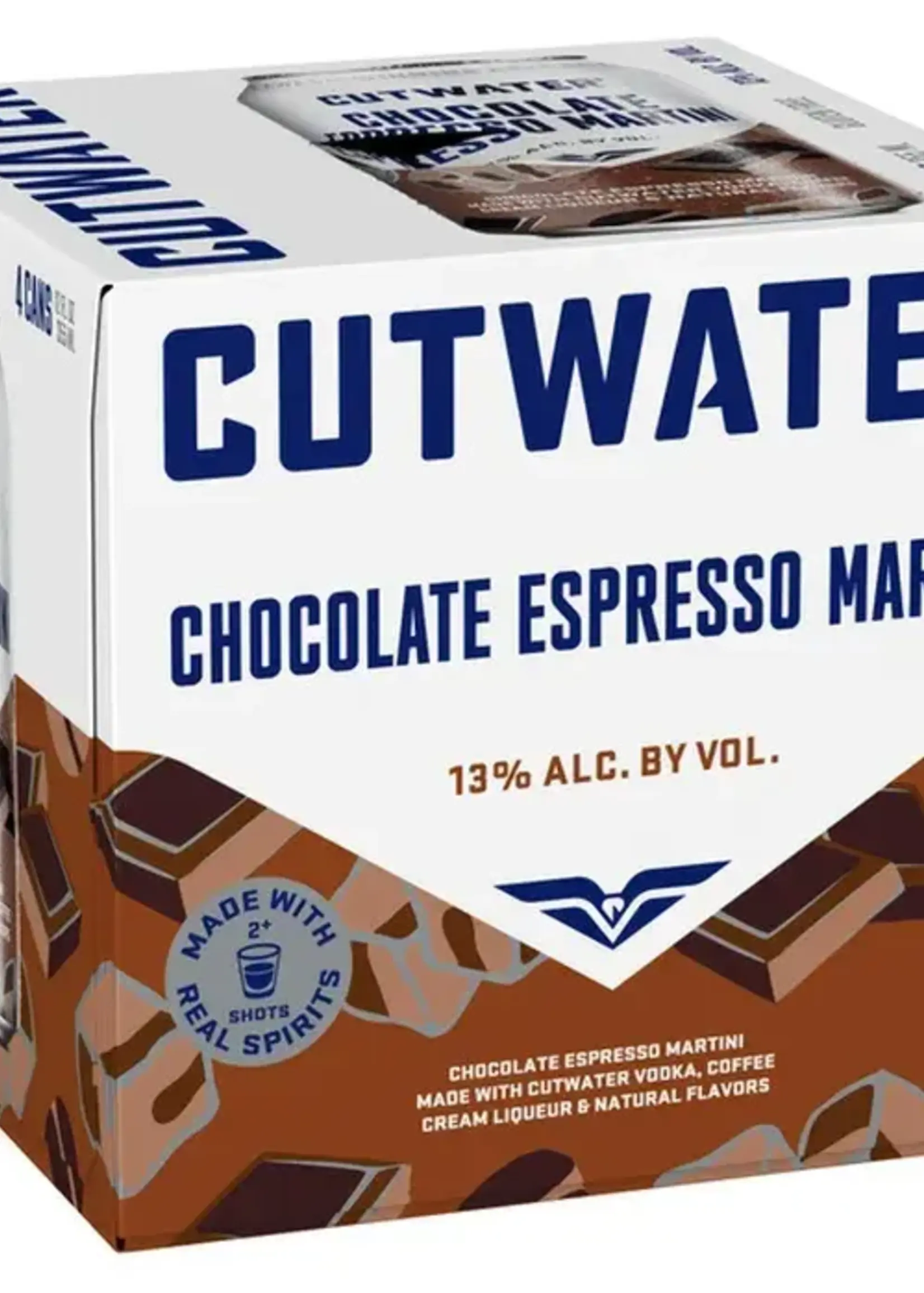 Cutwater Cutwater Chocolate Espresso Martini 4 can