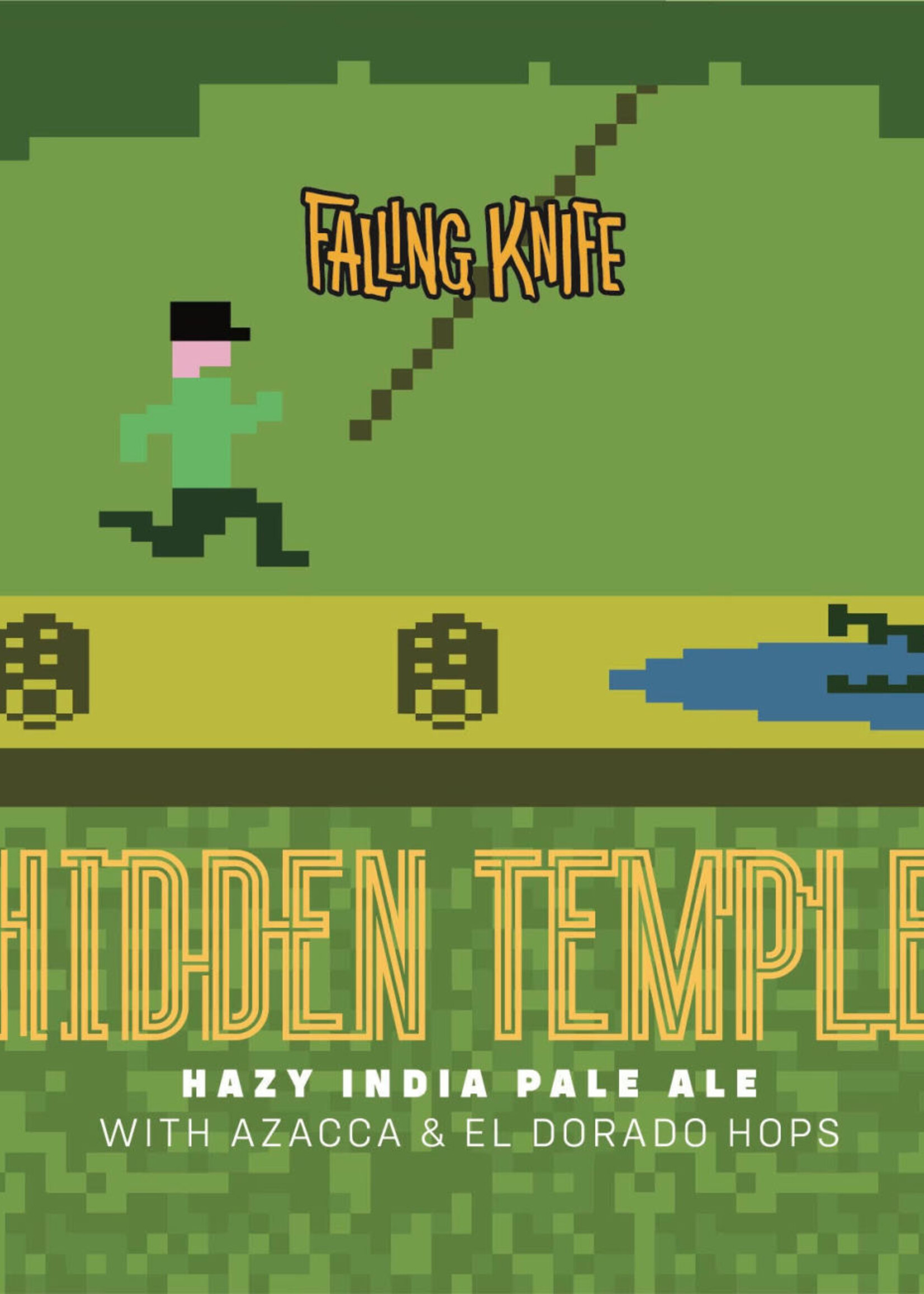 Falling Knife Falling Knife Hidden Temple NE IPA 4 can