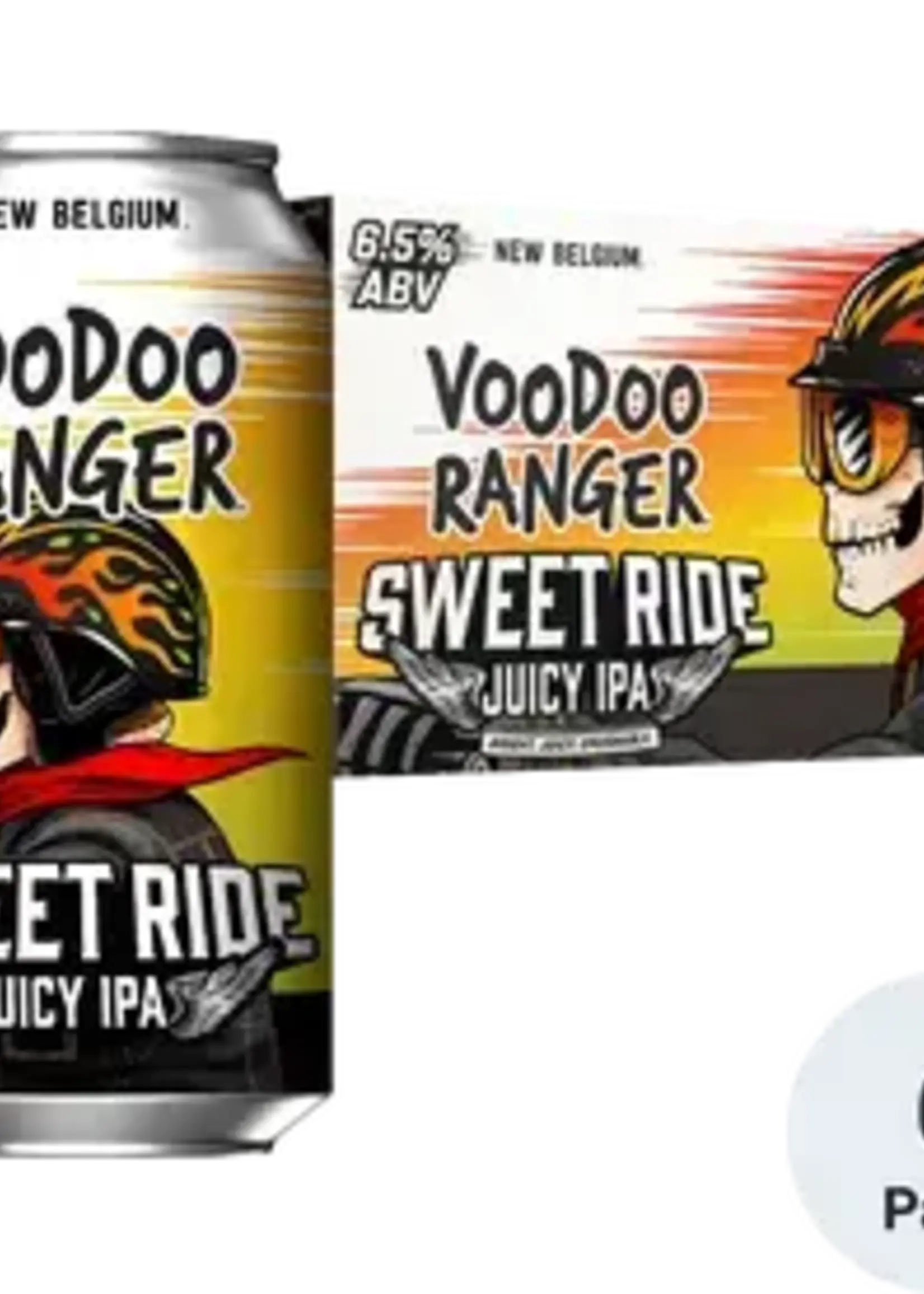 New Belgium Brewing NBB Voodoo Ranger Sweet Ride Juicy IPA 6 can