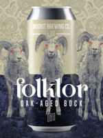 Modist Brewing Company Modist Folklore Oak Aged Bock 4 can