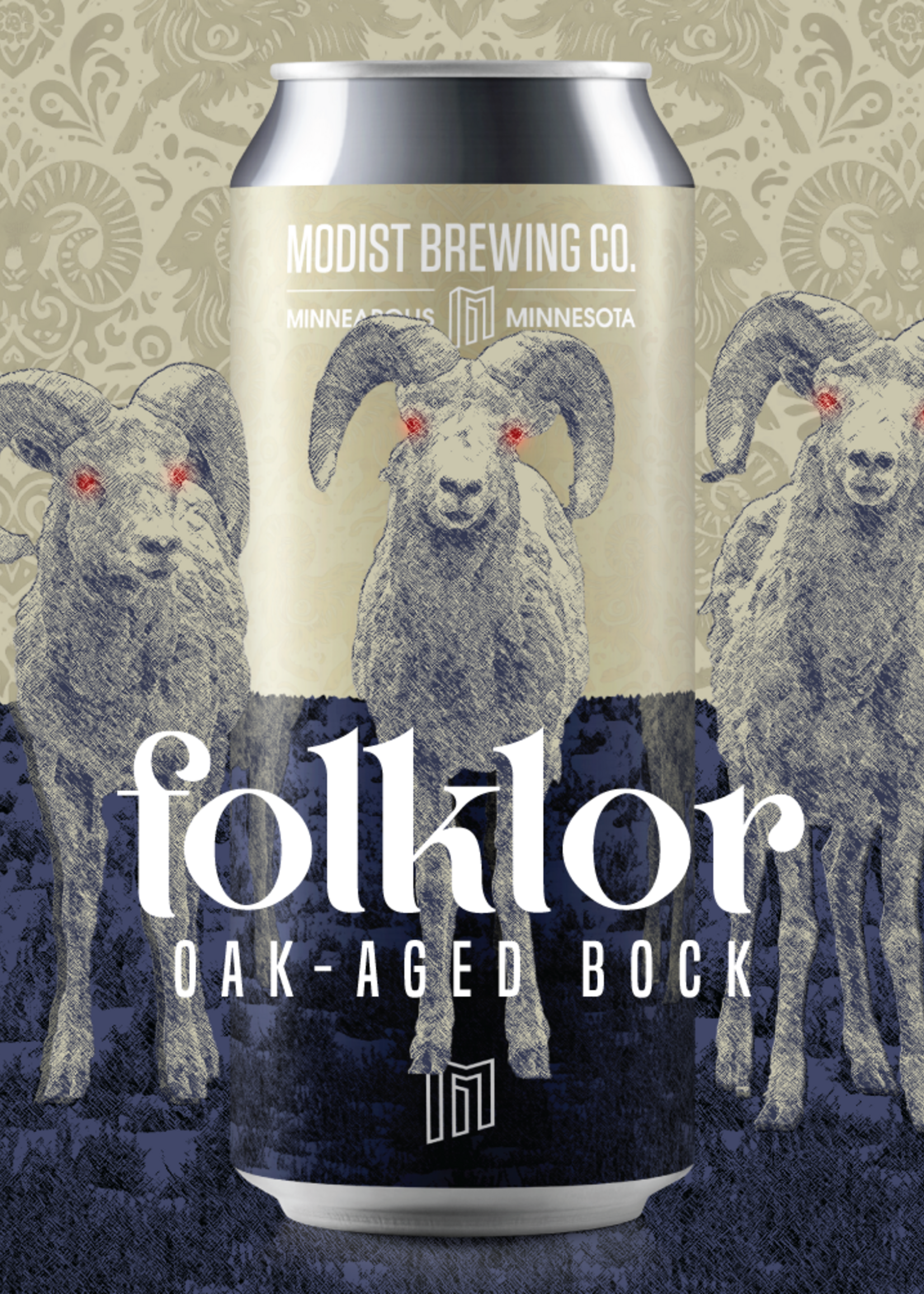 Modist Brewing Company Modist Folklore Oak Aged Bock 4 can
