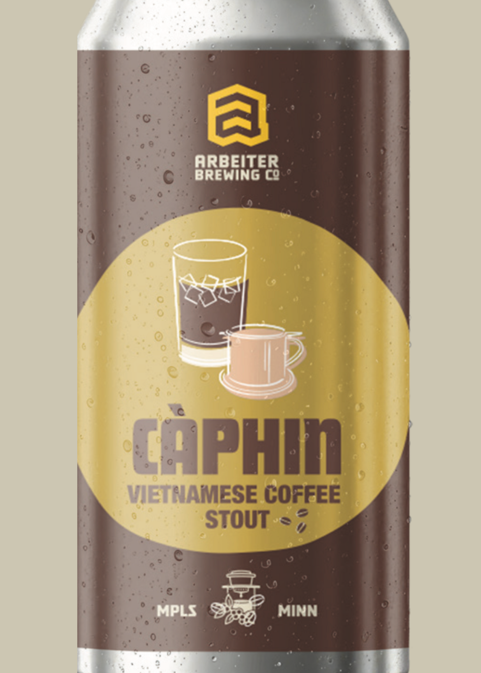 Arbeiter Arbeiter Caphin Vietnamese Coffee Stout 4 can