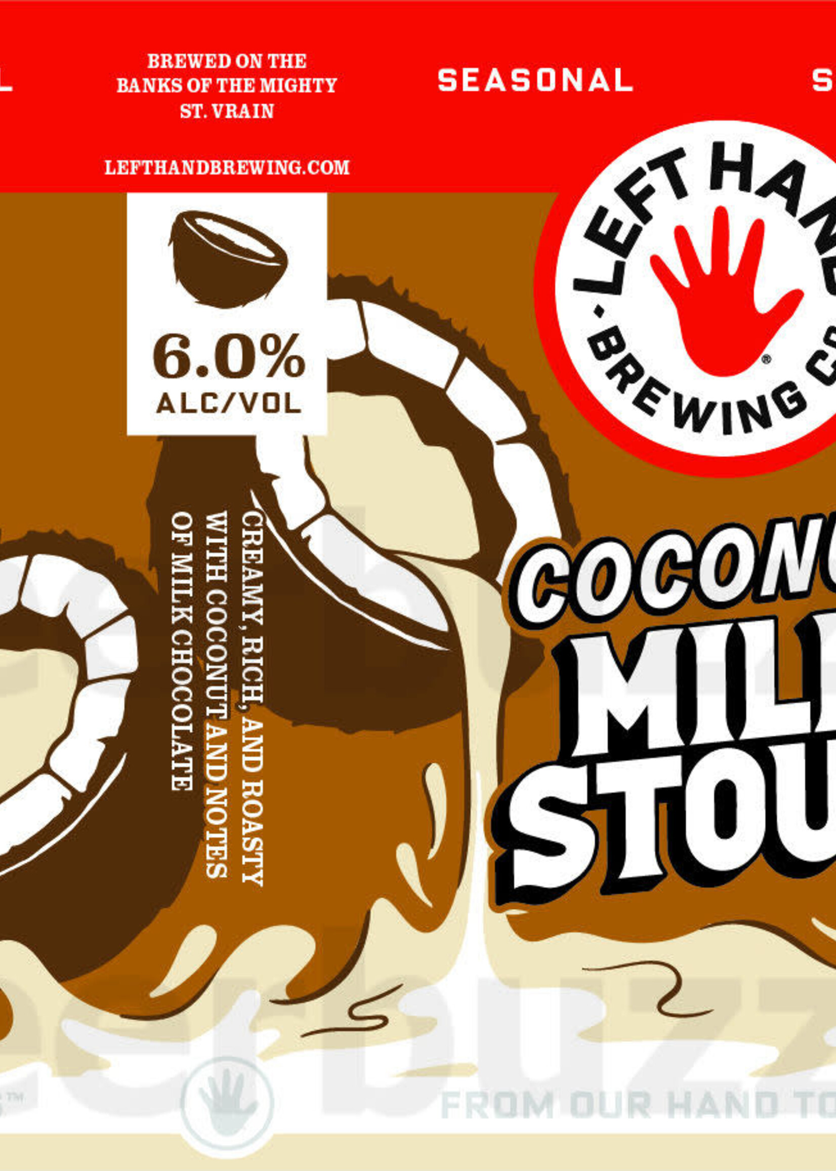 Left Hand Brewing Company Left Hand Coconut Milk Stout 6 can